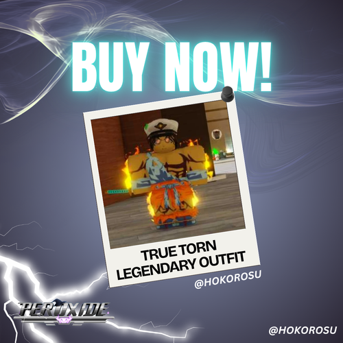 [Peroxide] - True Legendary Torn Outfit | ✅FAST DELIVERY✅