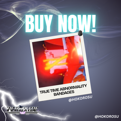 [Peroxide] - True Time Abnormality Bandages | ✅FAST DELIVERY✅