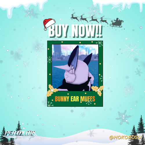 [Peroxide] - Bunny Ear Muffs | ✅FAST DELIVERY✅