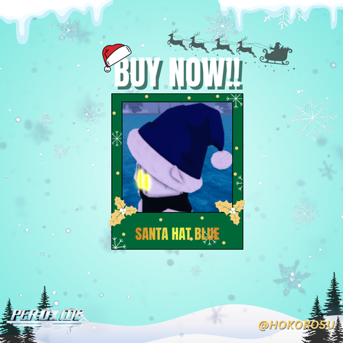[Peroxide] - Santa Hat Blue | ✅FAST DELIVERY✅
