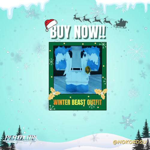 [Peroxide] - Winter Beast Outfit | ✅FAST DELIVERY✅
