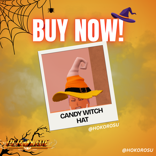 [Peroxide] - Candy Witch Hat | ✅FAST DELIVERY✅