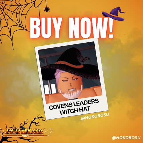 [Peroxide] - Covens Leaders Witch Hat | ✅FAST DELIVERY✅