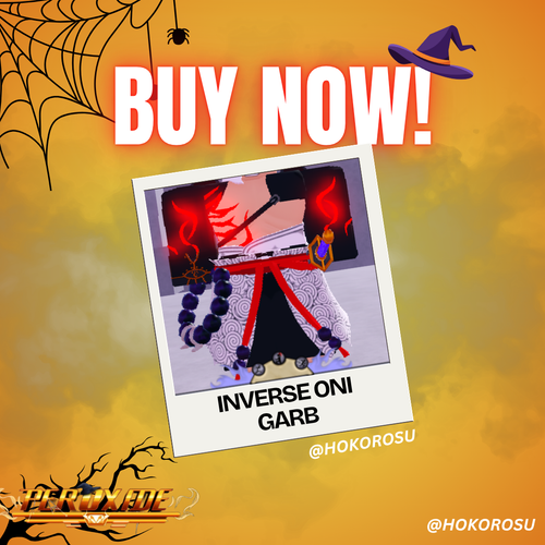 [Peroxide] - Inverse Oni Garb | ✅FAST DELIVERY✅