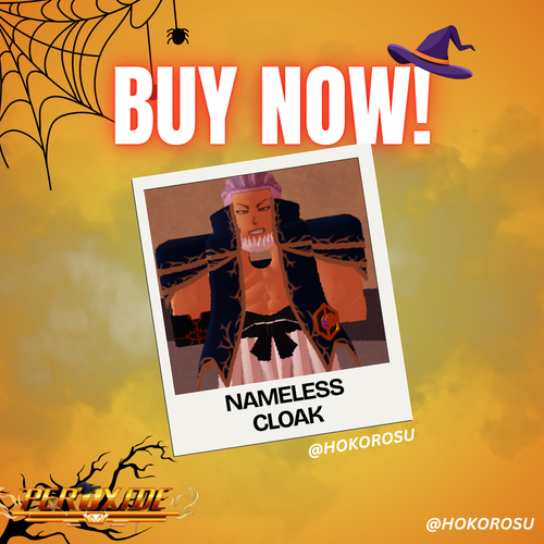 [Peroxide] - Nameless Cloak | ✅FAST DELIVERY✅