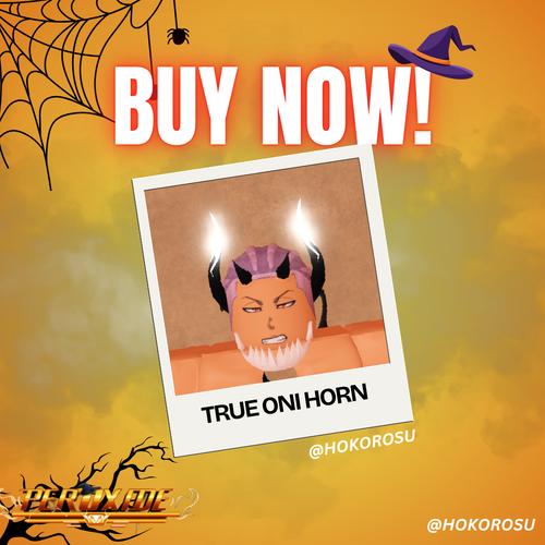 [Peroxide] - True Oni Horn | ✅FAST DELIVERY✅