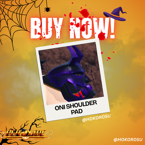 [Peroxide] - Oni Shoulder Pad | ✅FAST DELIVERY✅