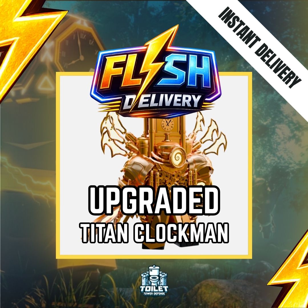 UPGRADED TITAN CLOCKMAN - TOILET TOWER DEFENSE / TTD
