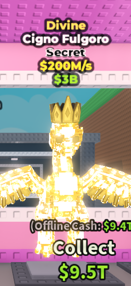 ✨ 200M/s ✨ Divine Cigno Fulgoro Secret | Steal A Brainrot ⚡ FAST DELIVERY⚡