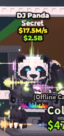 ✨ 17.5M/s ✨ DJ Panda Secret | Steal A Brainrot ⚡ FAST DELIVERY⚡