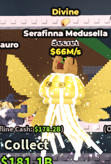 ✨ 66M/s ⭐ Divine Serafinna Medusella - 1 Trait Secret | Steal A Brainrot ⚡ FAST DELIVERY⚡