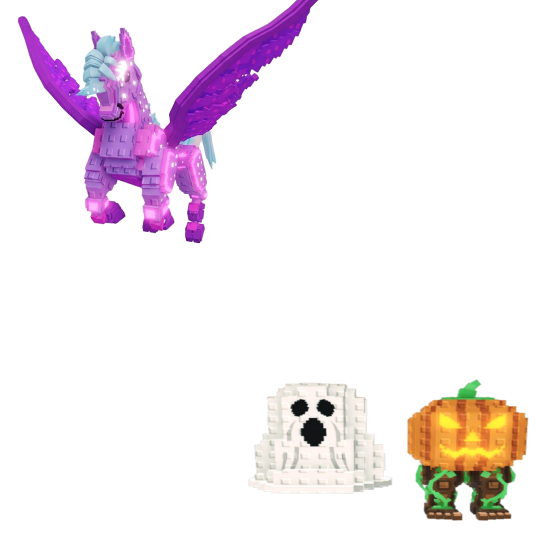 [BUNDLE] - 🍋 1x Celestial Pegasus 🍋 1x Spooky and Pumpky