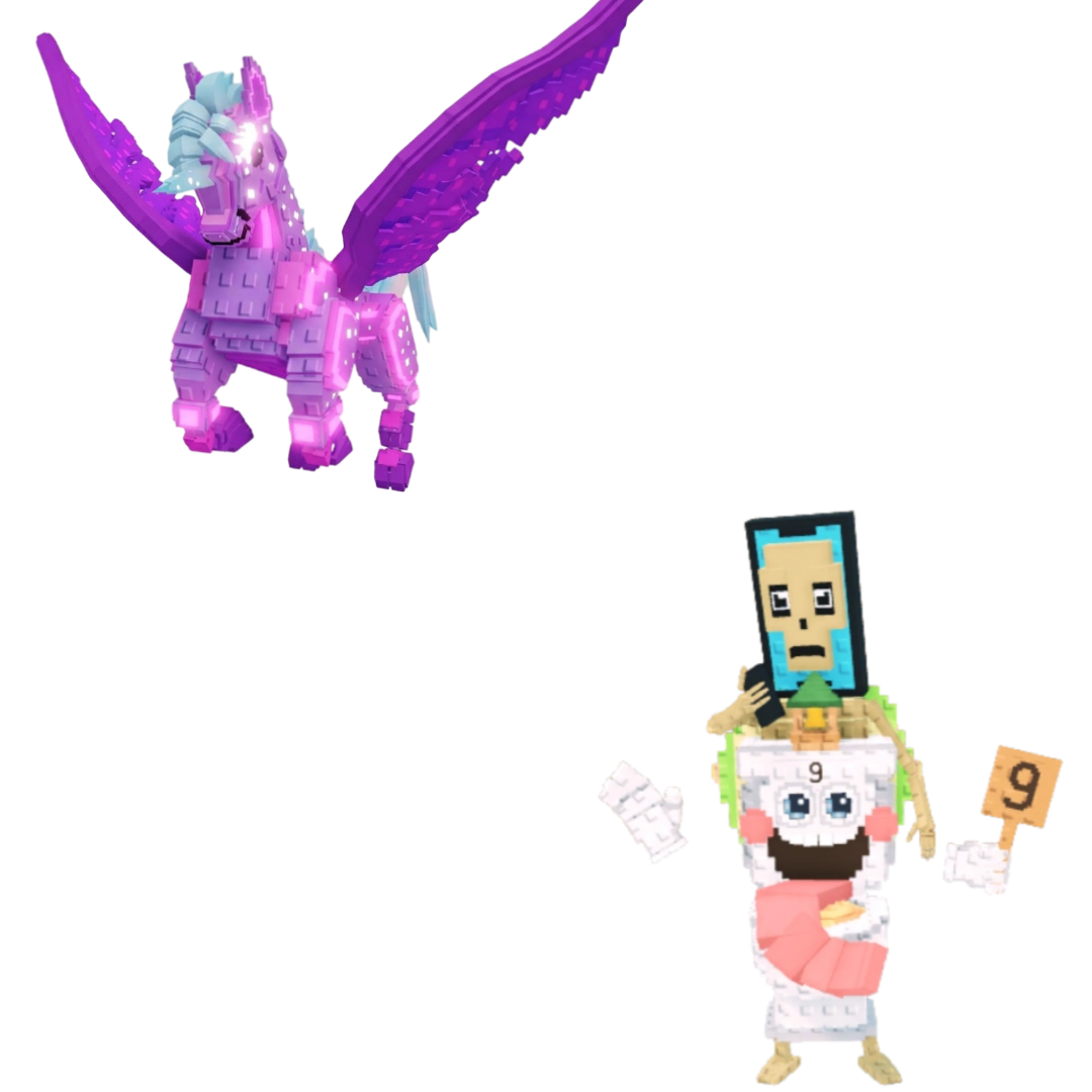 [BUNDLE] - 🍎 1x Celestial Pegasus 🍎 1x La Secret Combinasion