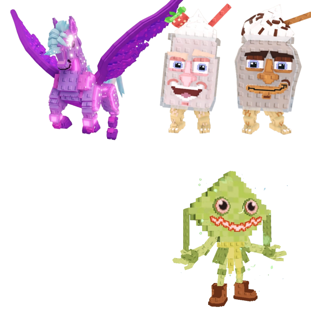 [BUNDLE] - 🍆 1x Celestial Pegasus 🍆 1x Fragrama and Chocrama 🍆 1x Ketupat Kepat