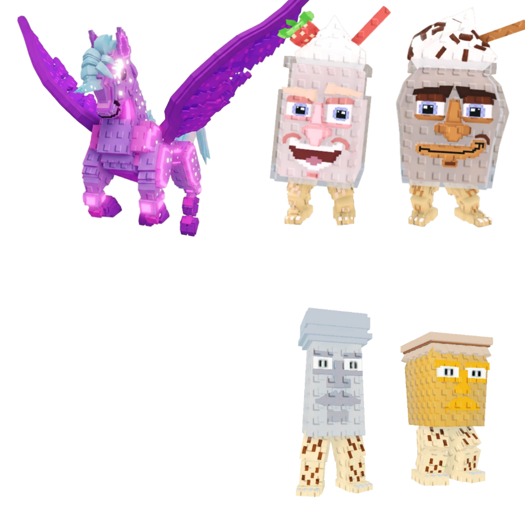 [BUNDLE] - 🌶️ 1x Celestial Pegasus 🌶️ 1x Fragrama and Chocrama 🌶️ 1x Garama and Madundung