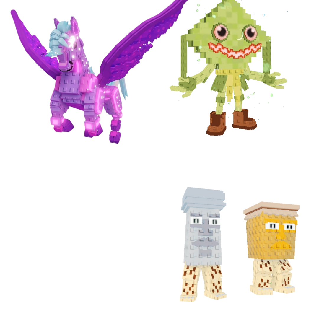[BUNDLE] - 🐺 1x Celestial Pegasus 🐺 1x Garama and Madundung 🐺 1x Ketupat Kepat