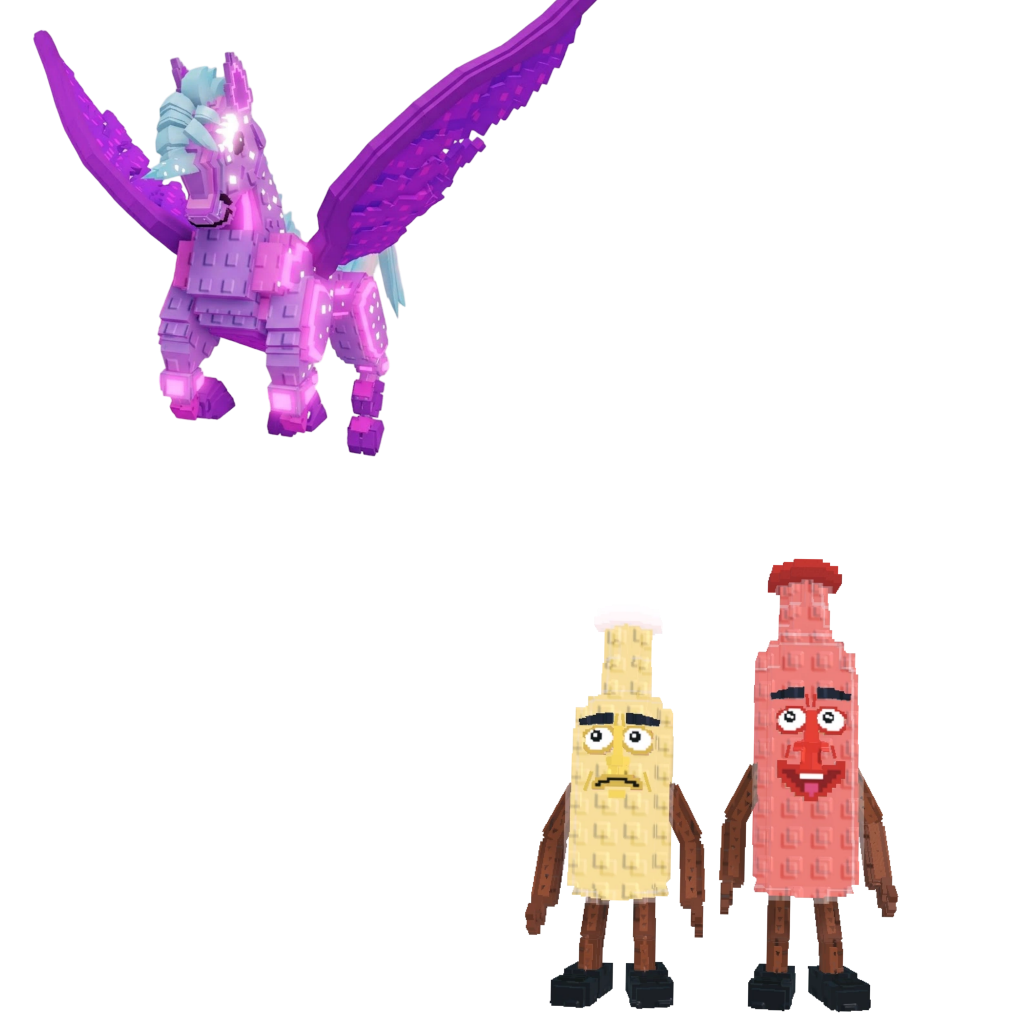 [BUNDLE] - 💮 1x Celestial Pegasus 💮 1x Ketchuru and Musturu