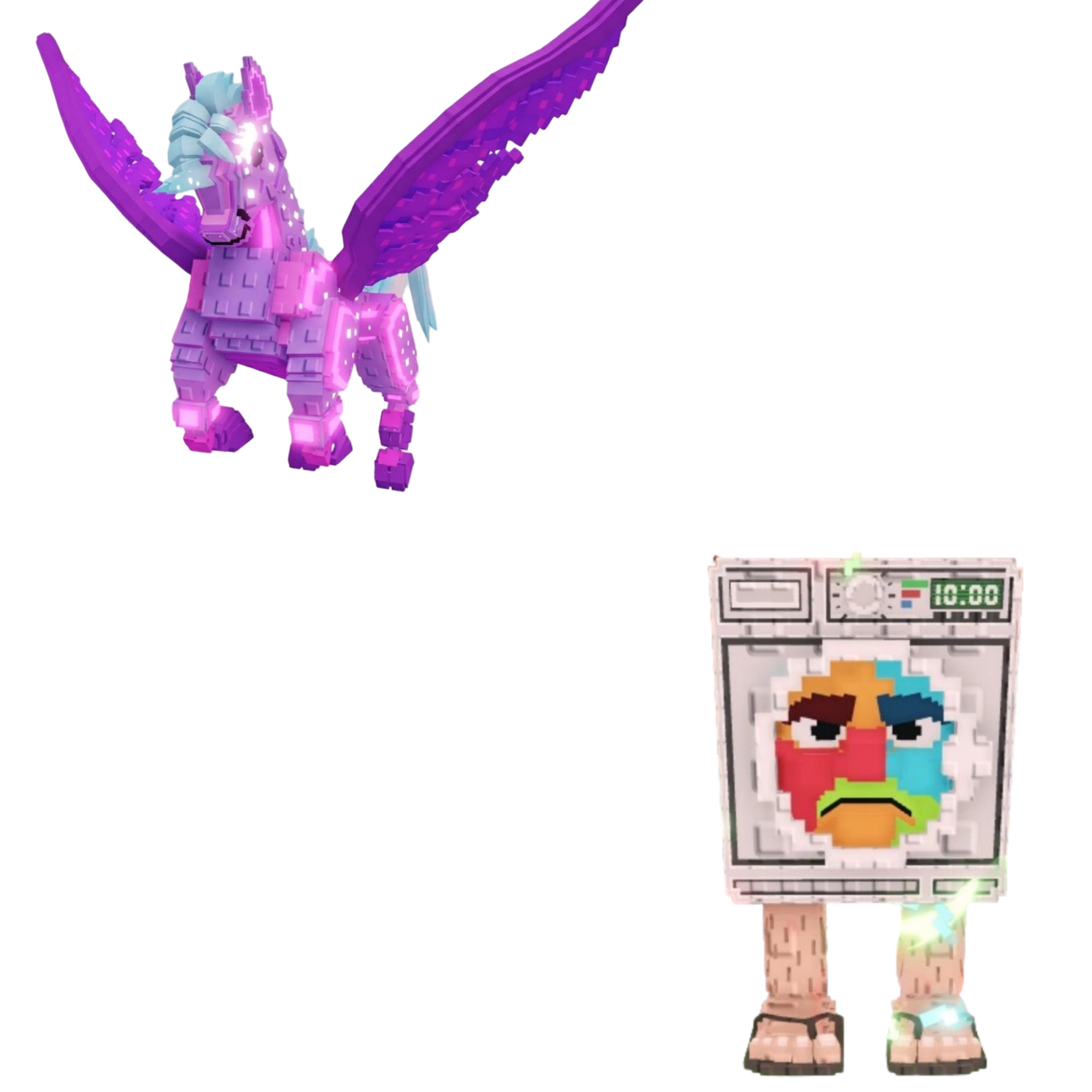 [BUNDLE] - 🏵️ 1x Celestial Pegasus 🏵️ 1x Lavadorito Spinito