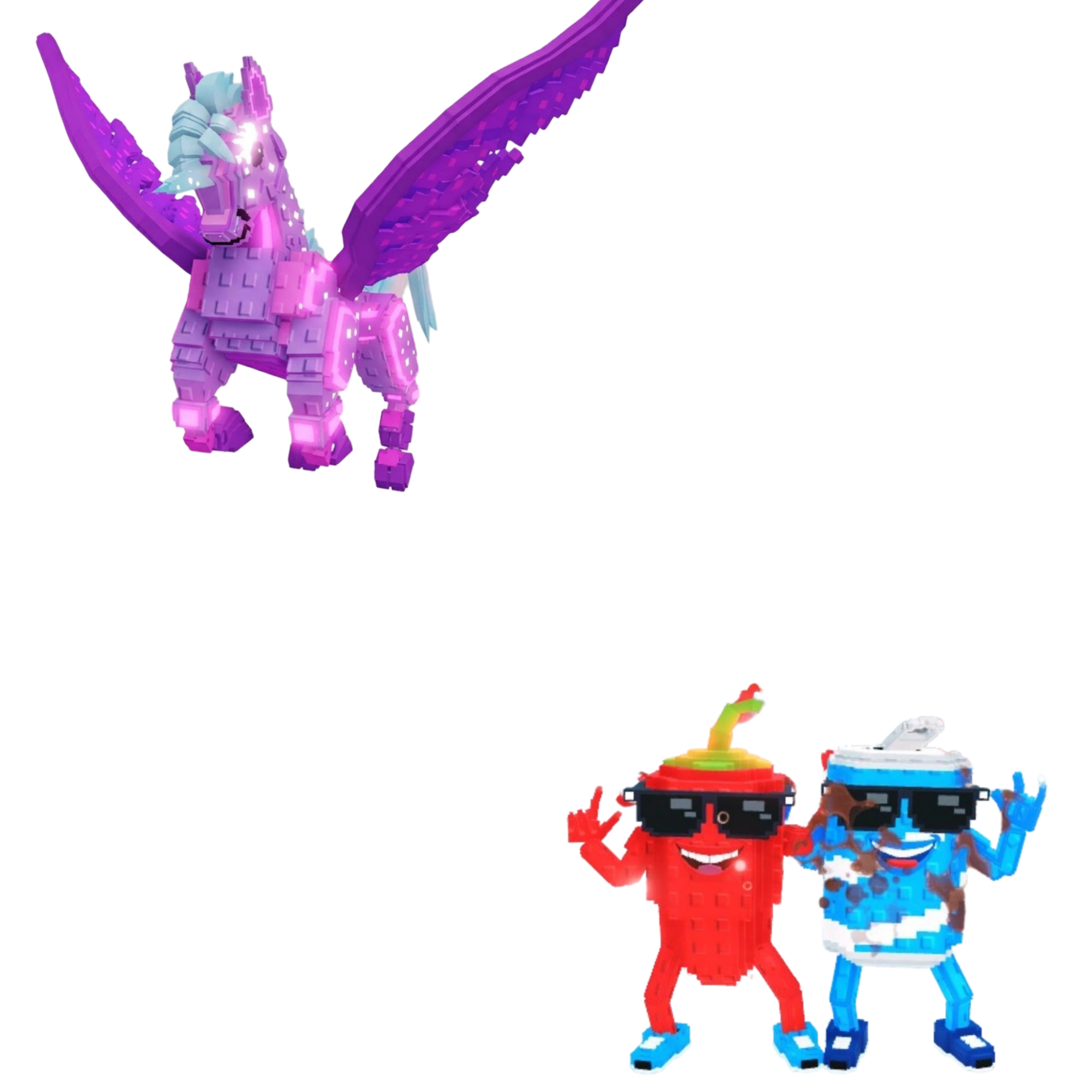 [BUNDLE] - 🌹 1x Celestial Pegasus 🌹 1x Swaggy Bros