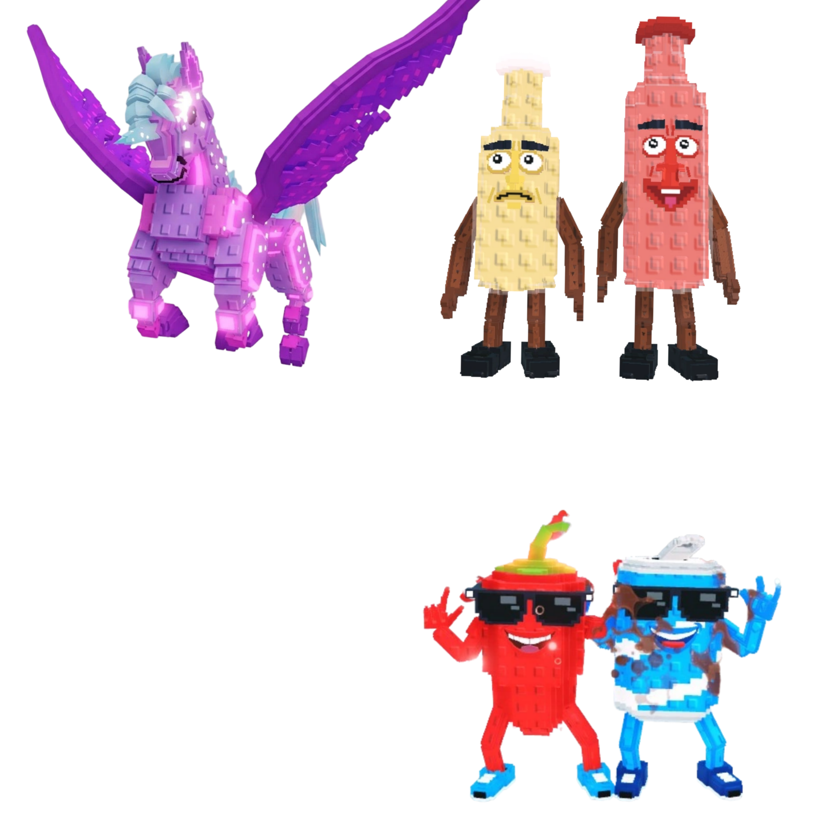 [BUNDLE] - 🌳 1x Celestial Pegasus 🌳 1x Swaggy Bros 🌳 1x Ketchuru and Musturu
