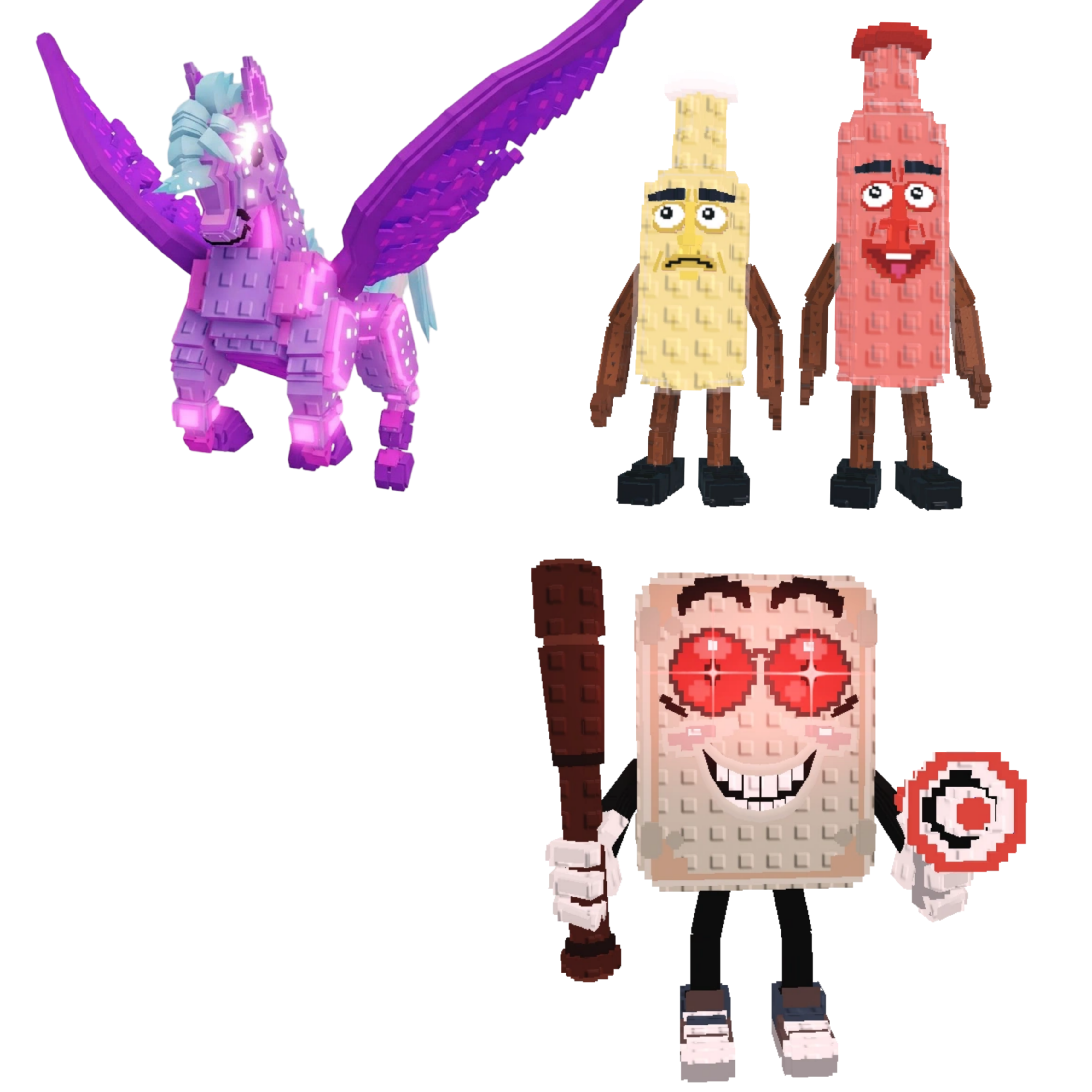 [BUNDLE] - 🌵 1x Celestial Pegasus 🌵 1x Ketchuru and Musturu 🌵 1x Tang Tang Keletang