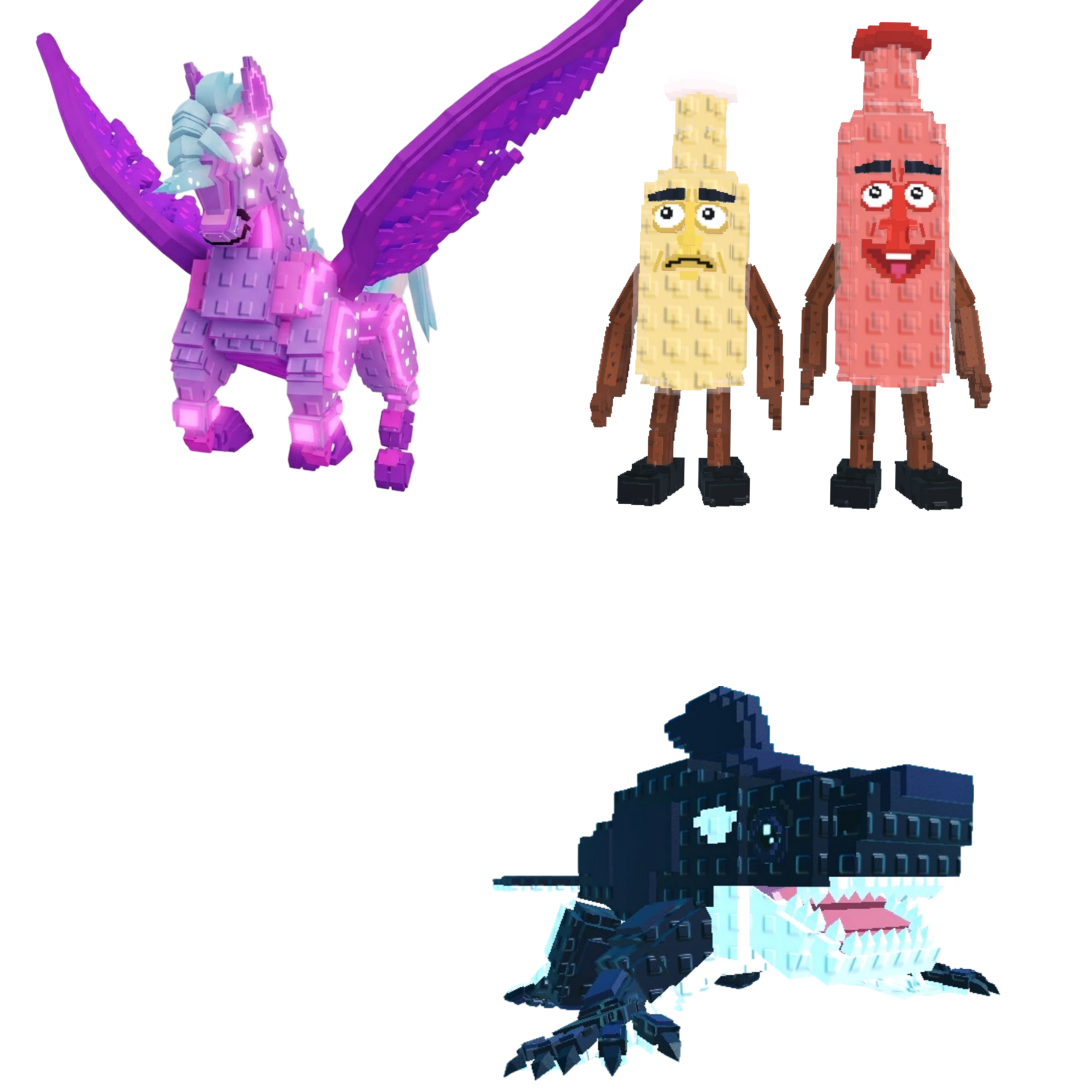 [BUNDLE] - ☘️ 1x Celestial Pegasus ☘️ 1x Orcaledon ☘️ 1x Ketchuru and Musturu