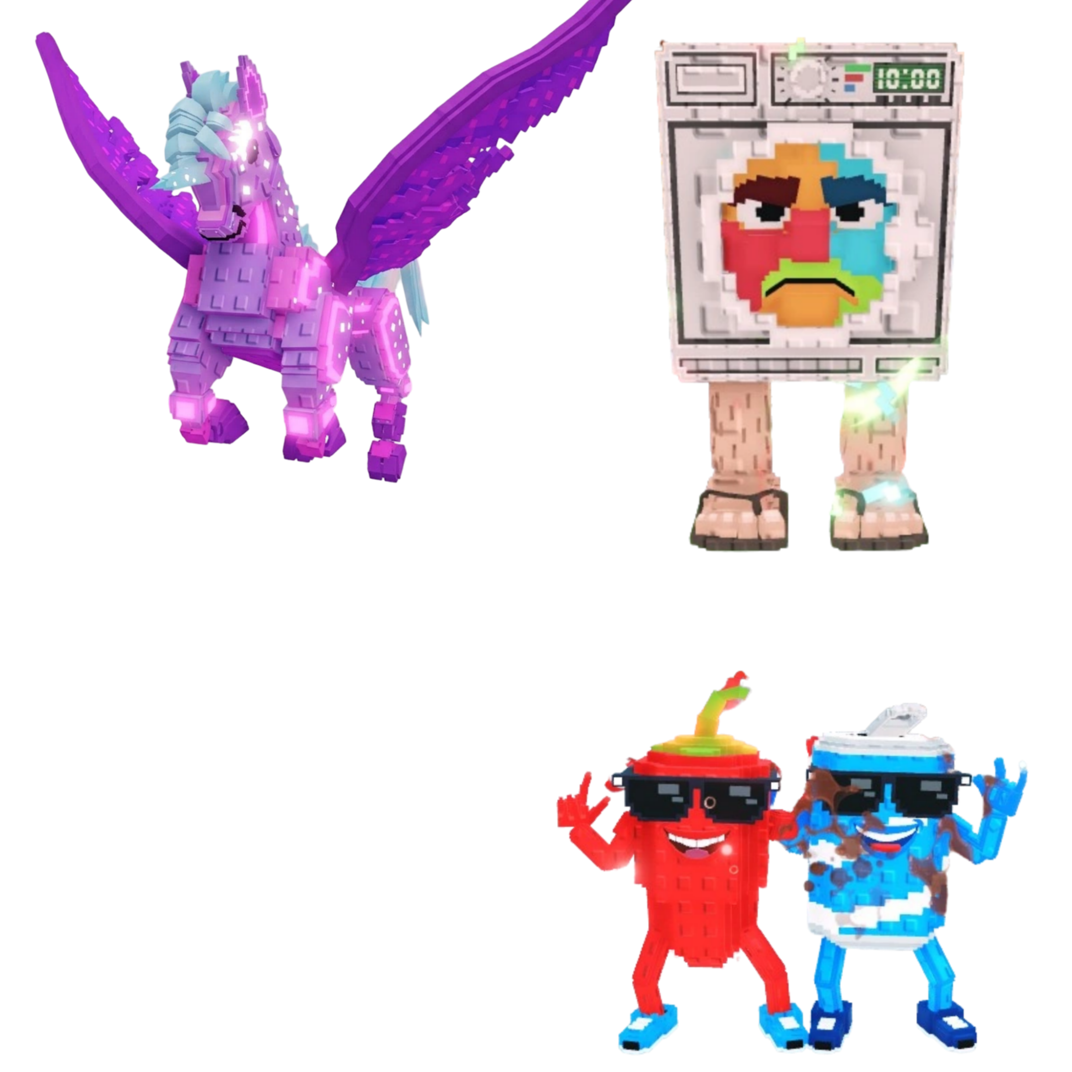 [BUNDLE] - 🍂 1x Celestial Pegasus 🍂 1x Swaggy Bros 🍂 1x Lavadorito Spinito