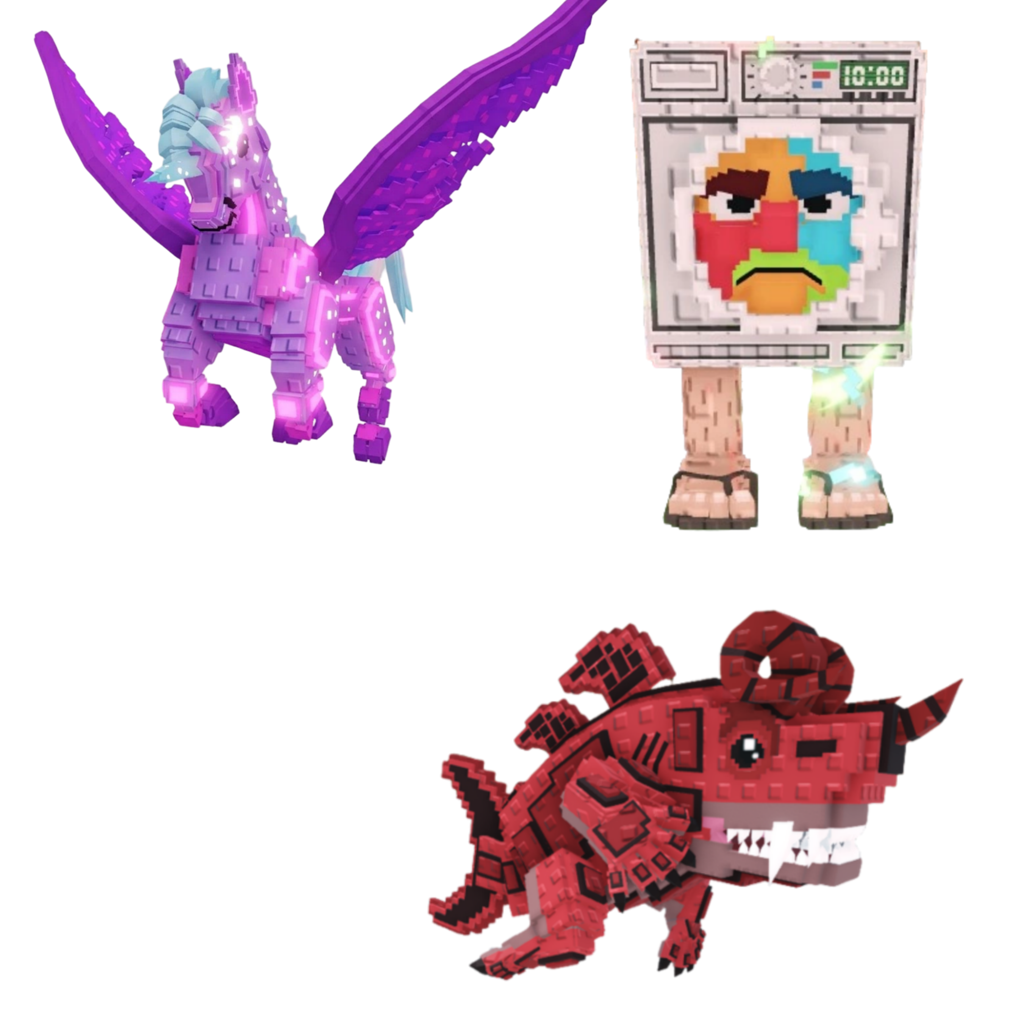 [BUNDLE] - ⭐ 1x Celestial Pegasus ⭐ 1x Lavadorito Spinito ⭐ 1x Eviledon