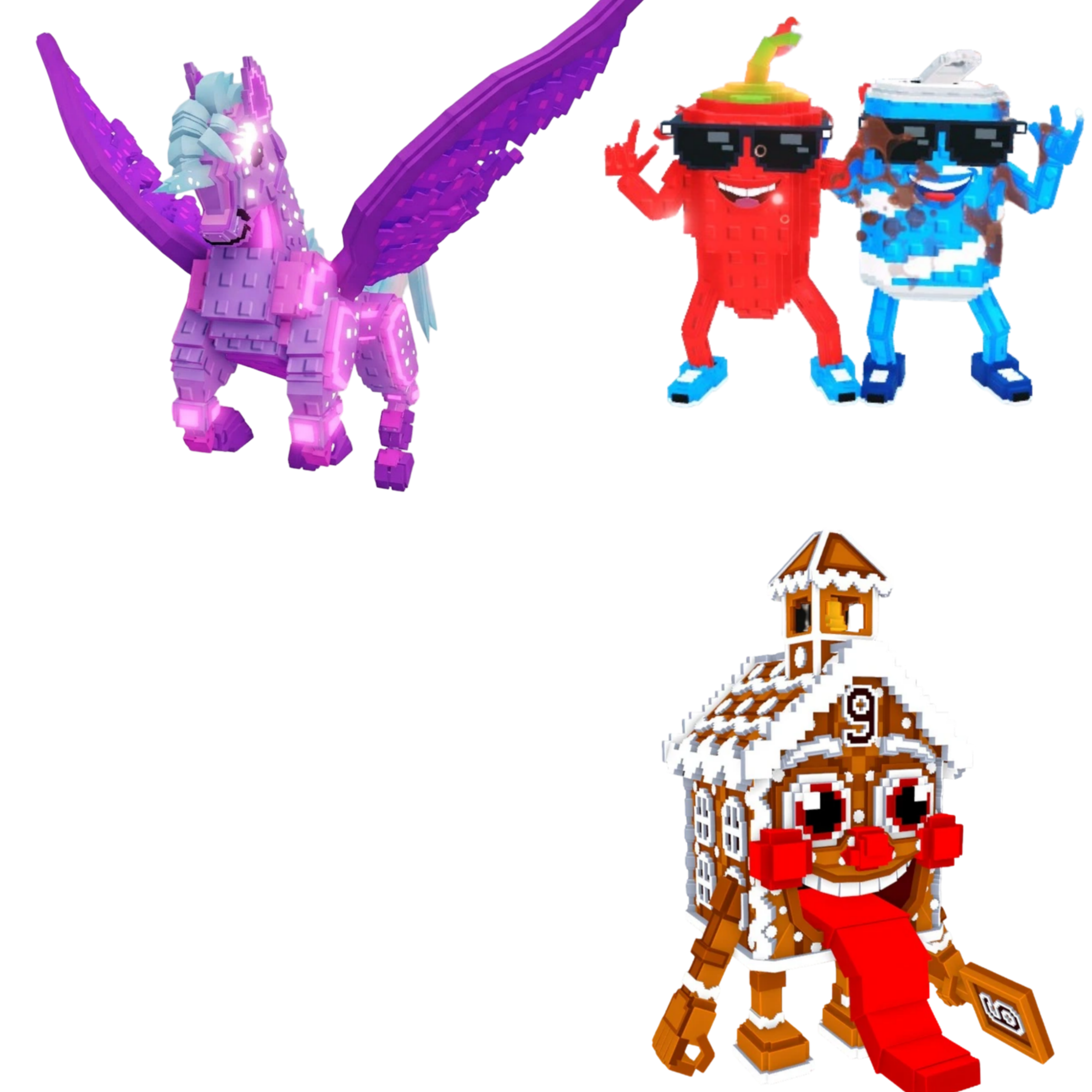 [BUNDLE] - 🌟 1x Celestial Pegasus 🌟 1x Swaggy Bros 🌟 1x La Ginger Sekolah