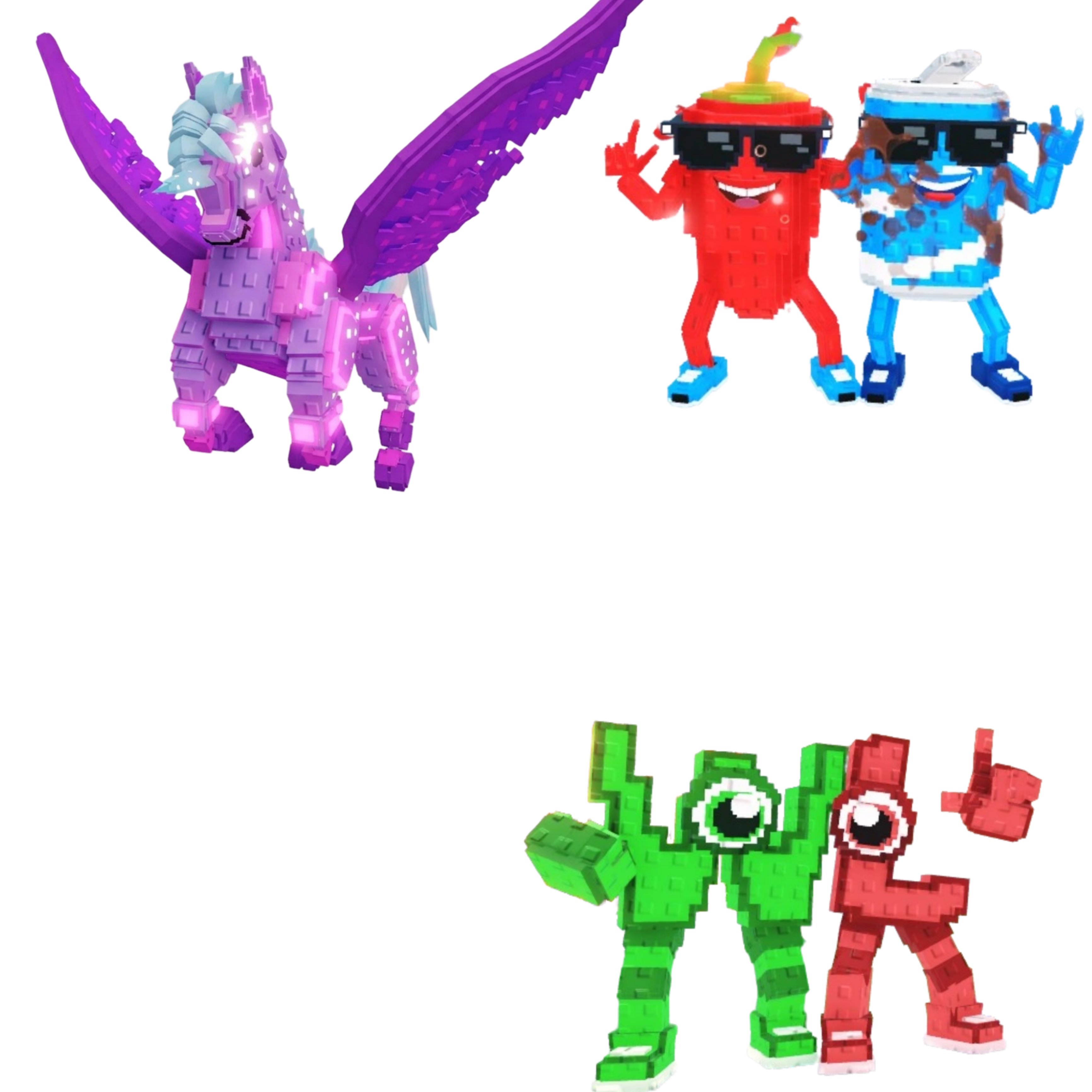[BUNDLE] - 🌌 1x Celestial Pegasus 🌌 1x W or L (WorL) 🌌 1x Swaggy Bros