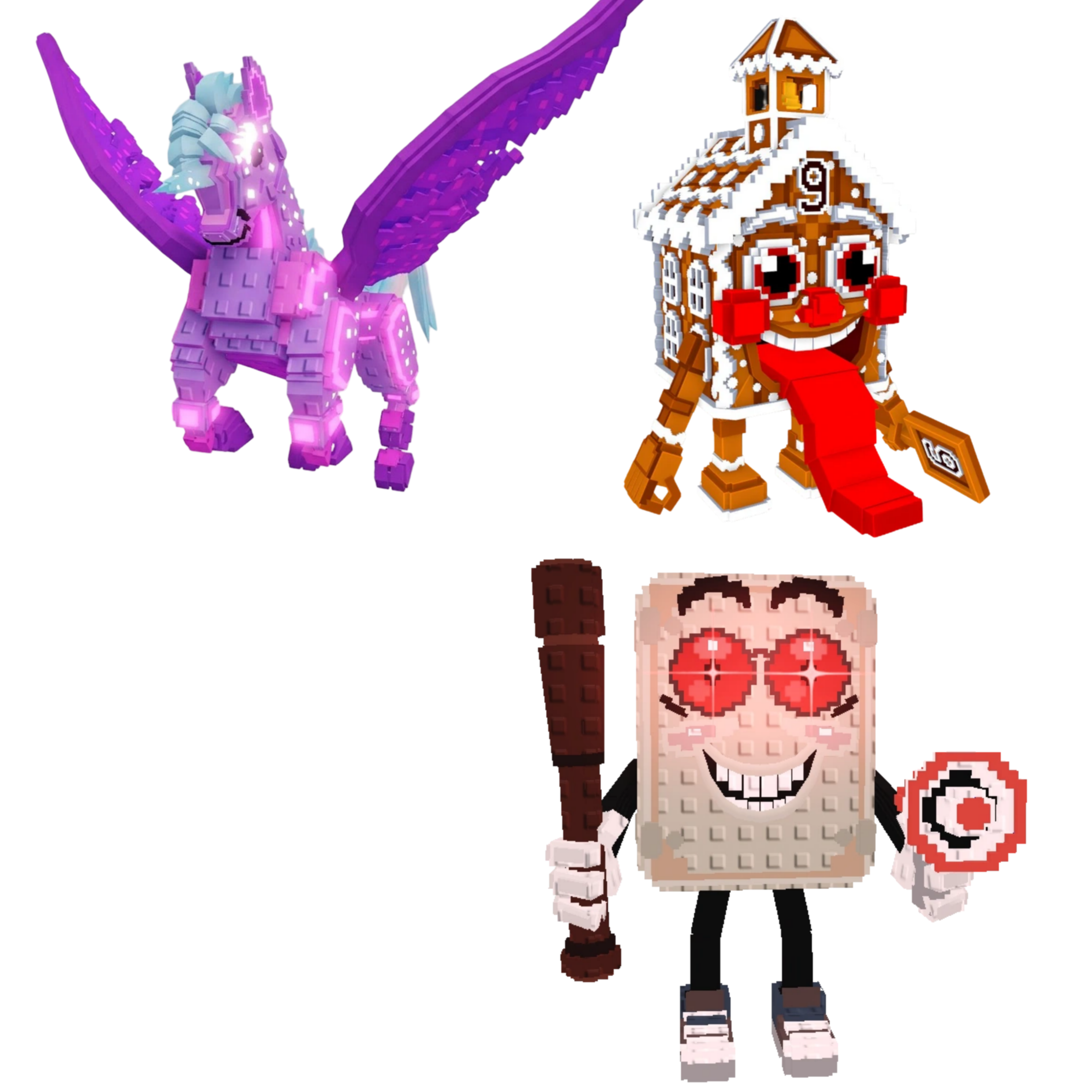 [BUNDLE] - 🌈 1x Celestial Pegasus 🌈 1x La Ginger Sekolah 🌈 1x Tang Tang Keletang