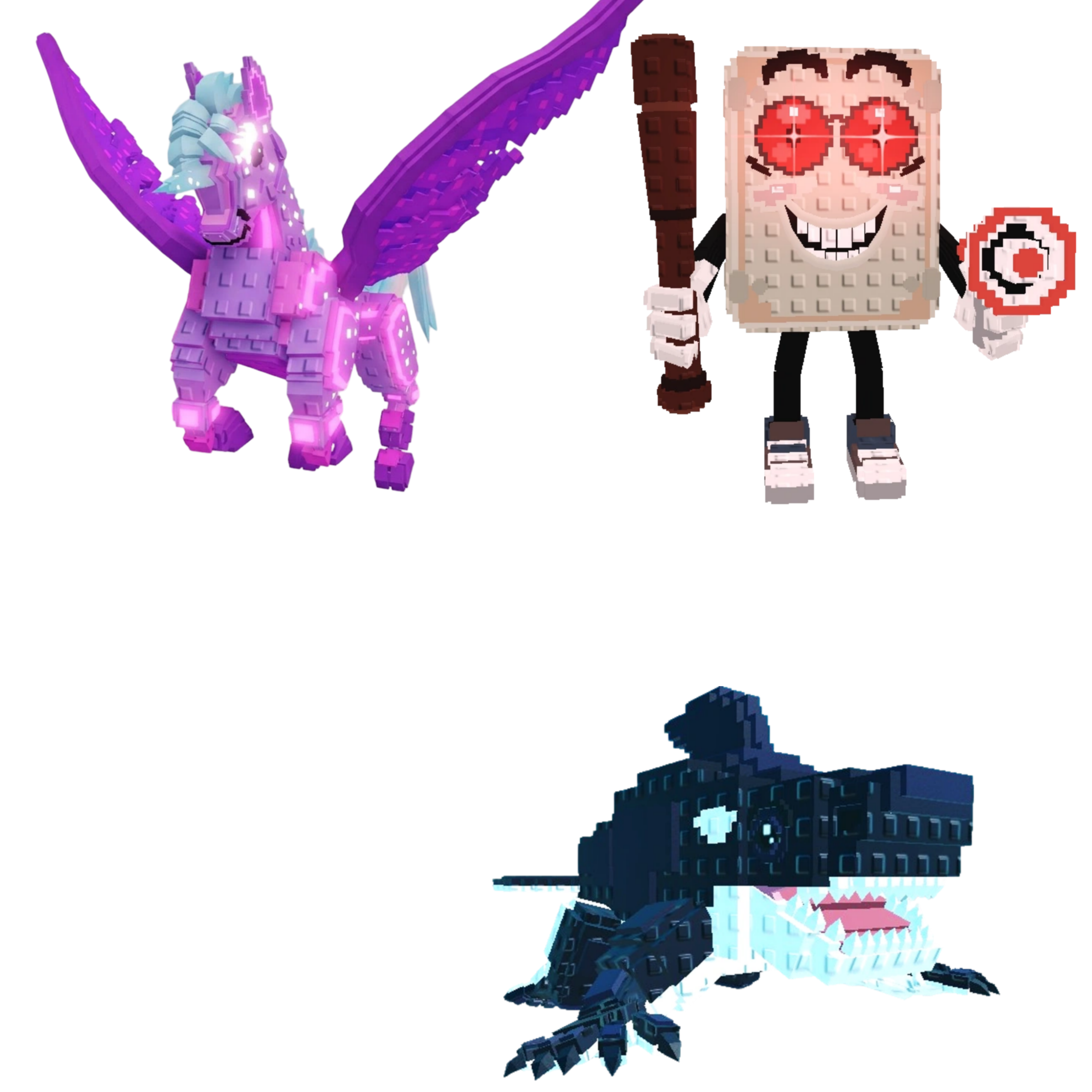 [BUNDLE] - ❄️ 1x Celestial Pegasus ❄️ 1x Orcaledon ❄️ 1x Tang Tang Keletang