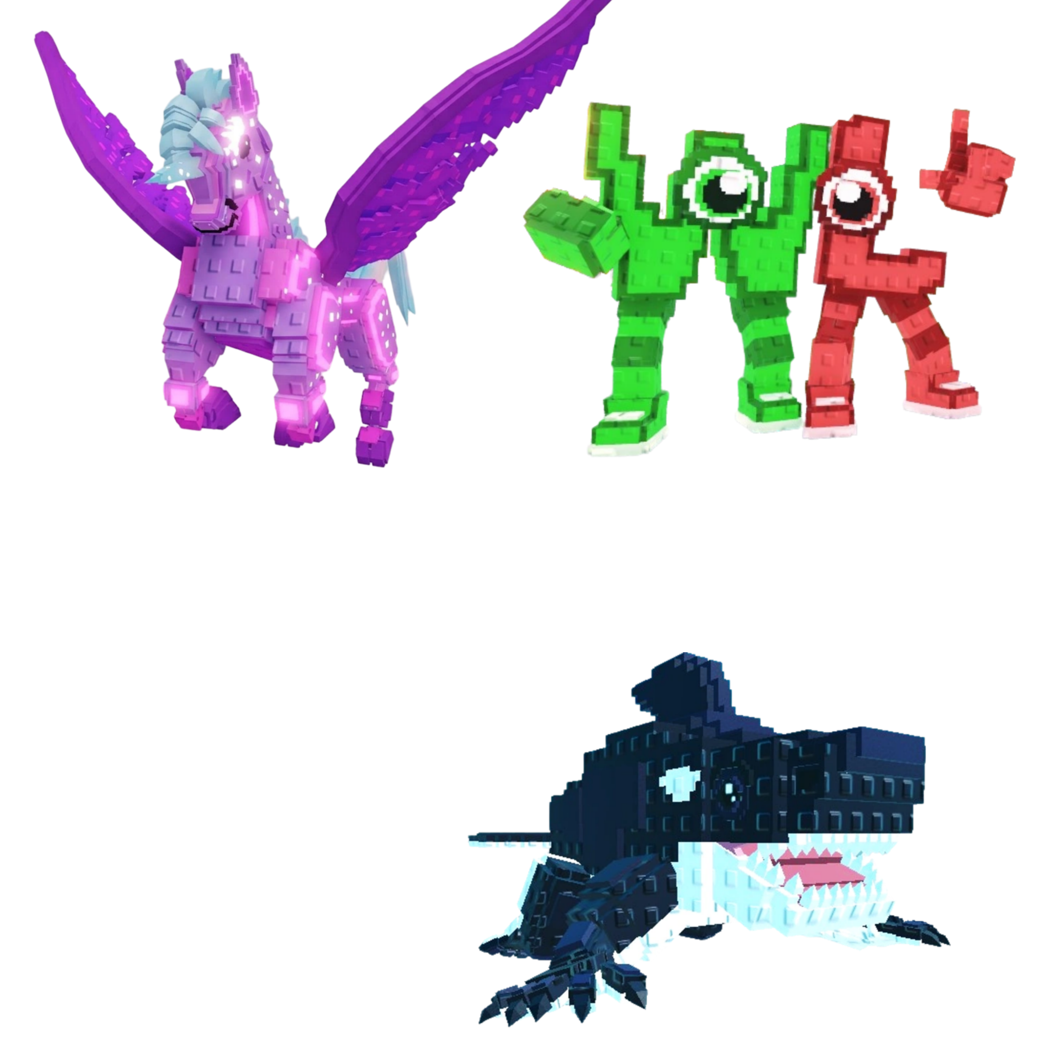 [BUNDLE] - ☄️ 1x Celestial Pegasus ☄️ 1x Orcaledon ☄️ 1x W or L (WorL)