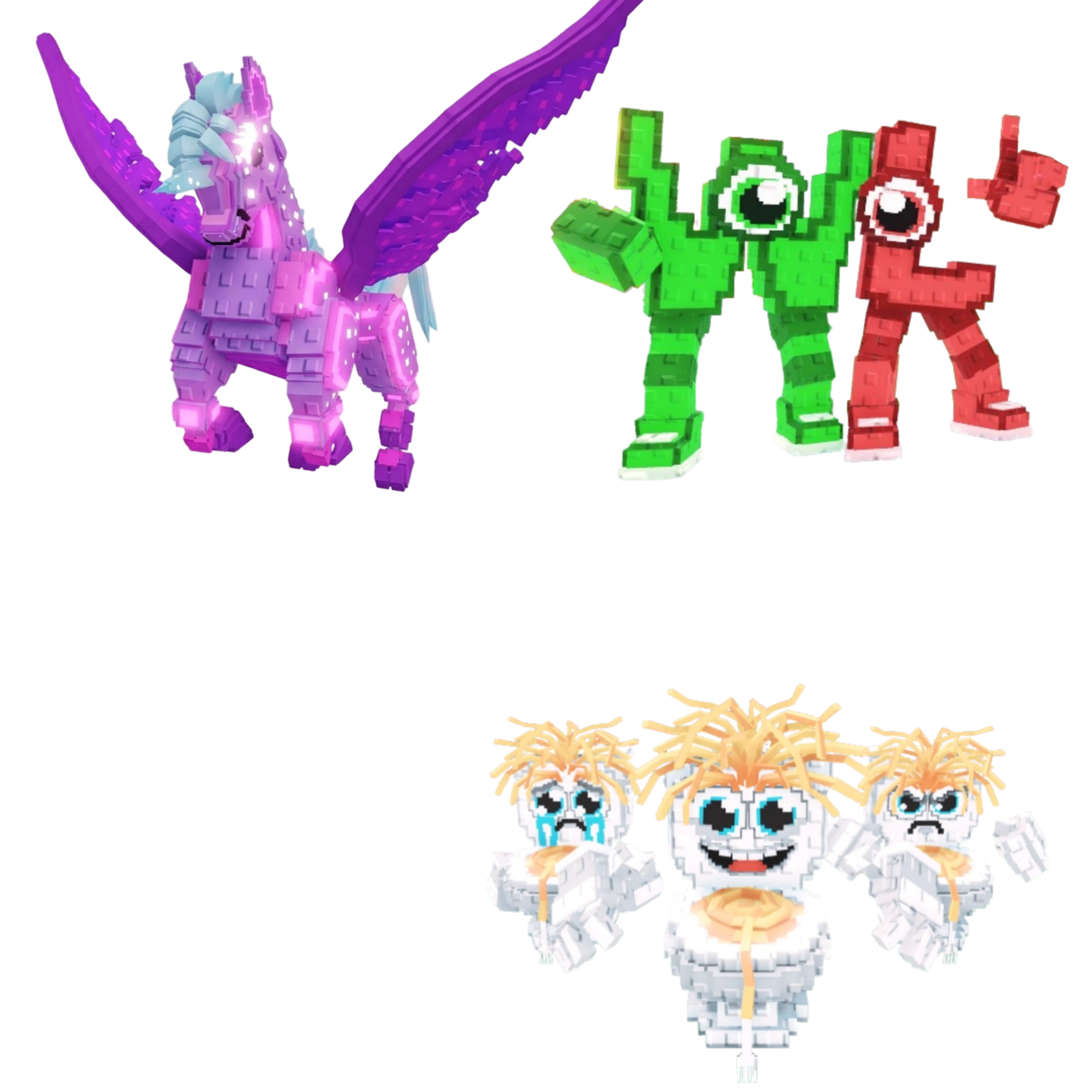 [BUNDLE] - 🔥 1x Celestial Pegasus 🔥 1x Los Spaghettis 🔥 1x W or L (WorL)