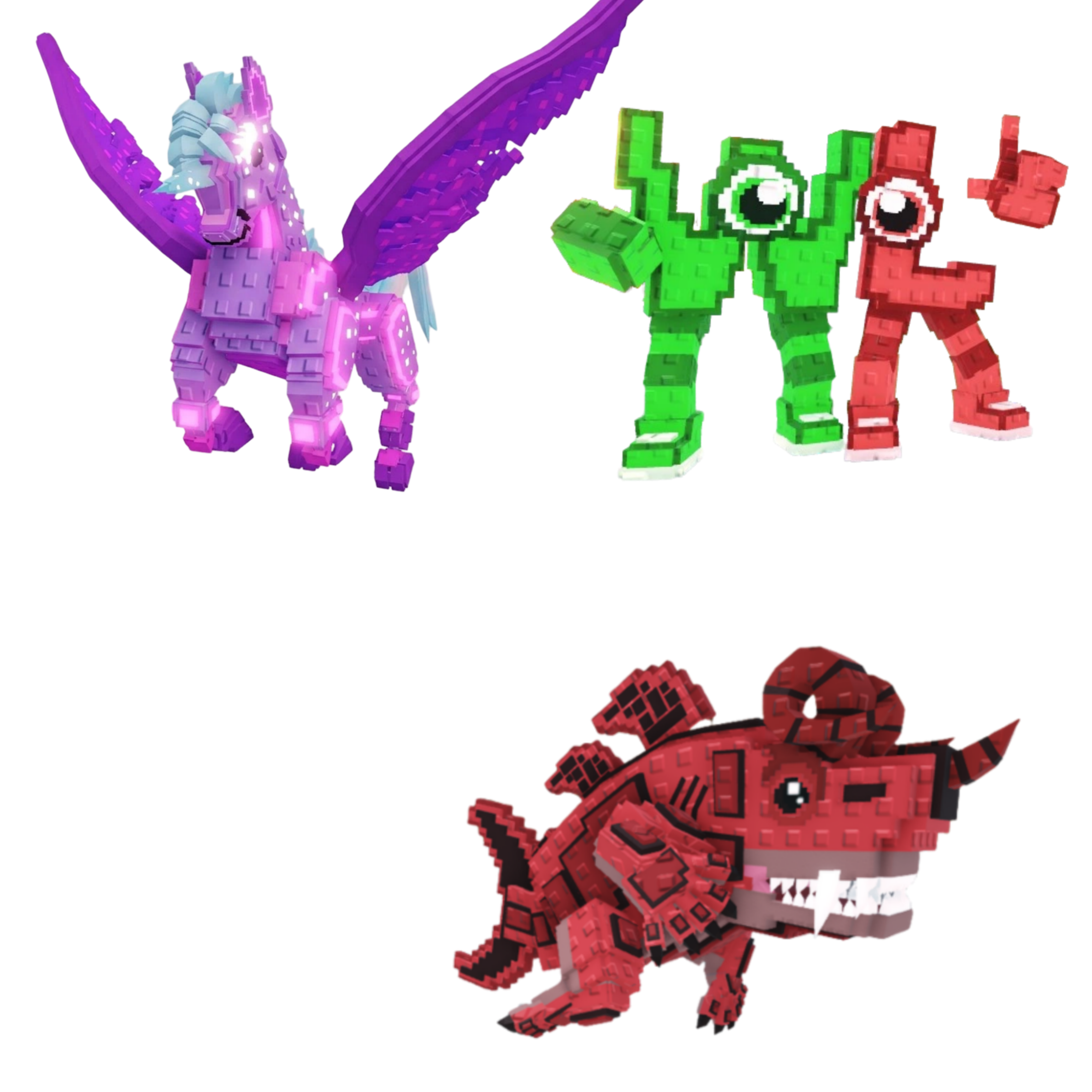 [BUNDLE] - 🌊 1x Celestial Pegasus 🌊 1x W or L (WorL) 🌊 1x Eviledon