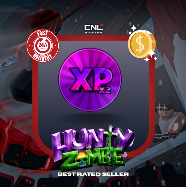 Hunty Zombie > 2x EXPS [1 Hour] [59R]