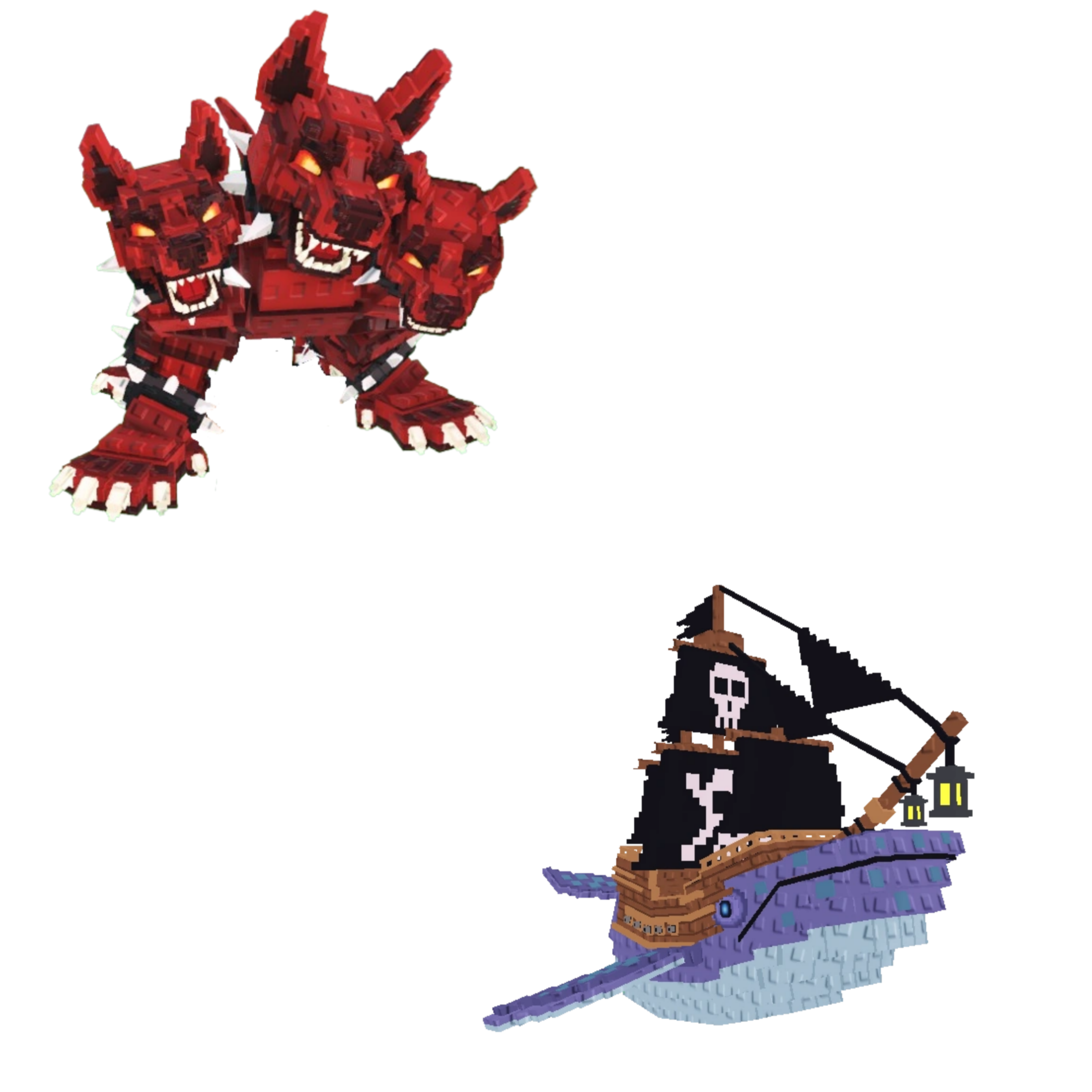 [BUNDLE] - 😃 1x Cerberus 😃 1x Capitano Moby