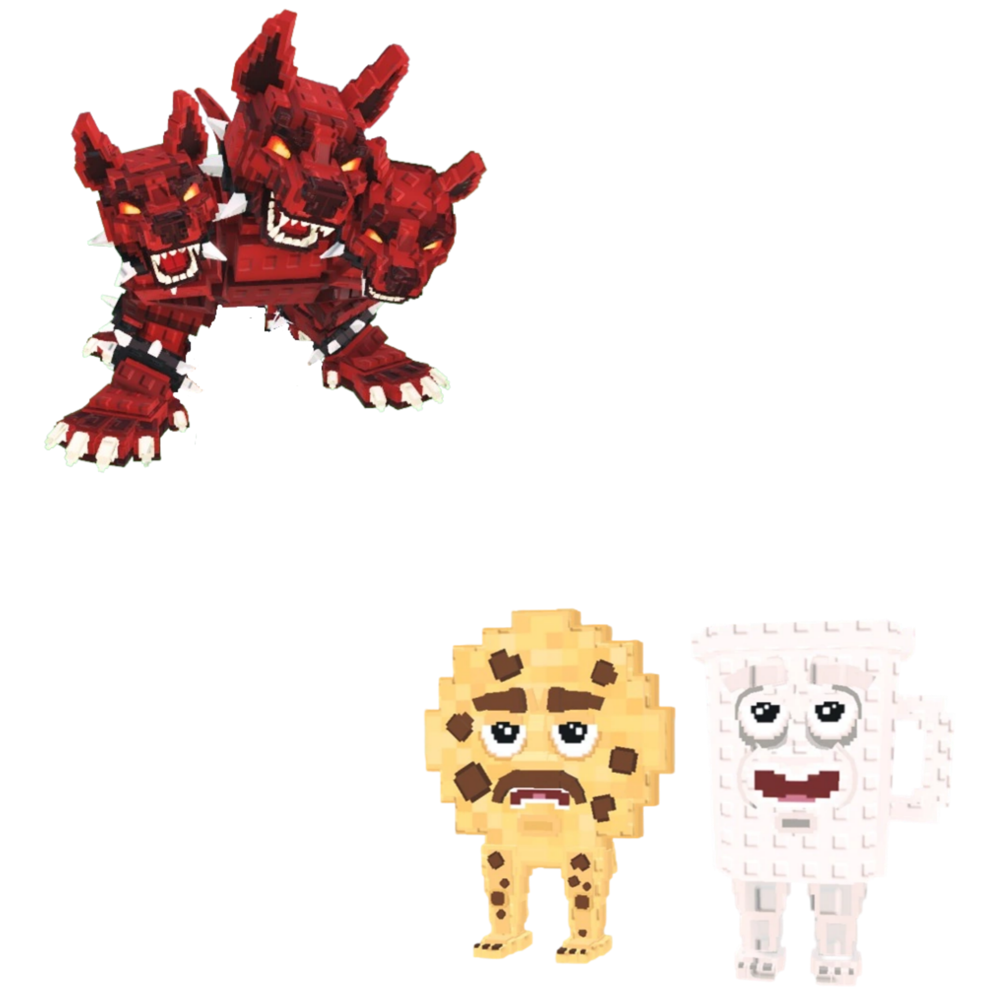 [BUNDLE] - 😁 1x Cerberus 😁 1x Cooki and Milki