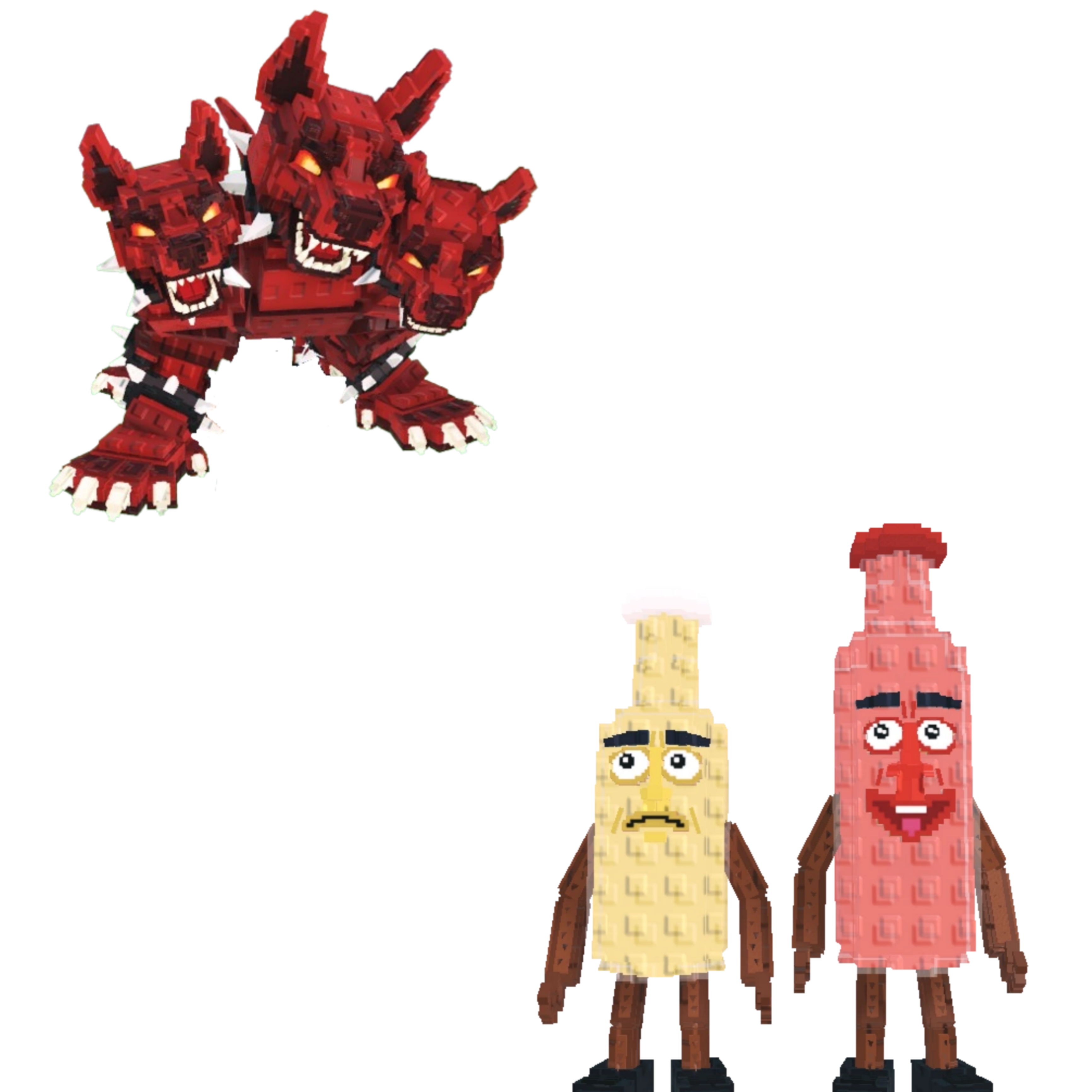 [BUNDLE] - 😉 1x Cerberus 😉 1x Ketchuru and Musturu