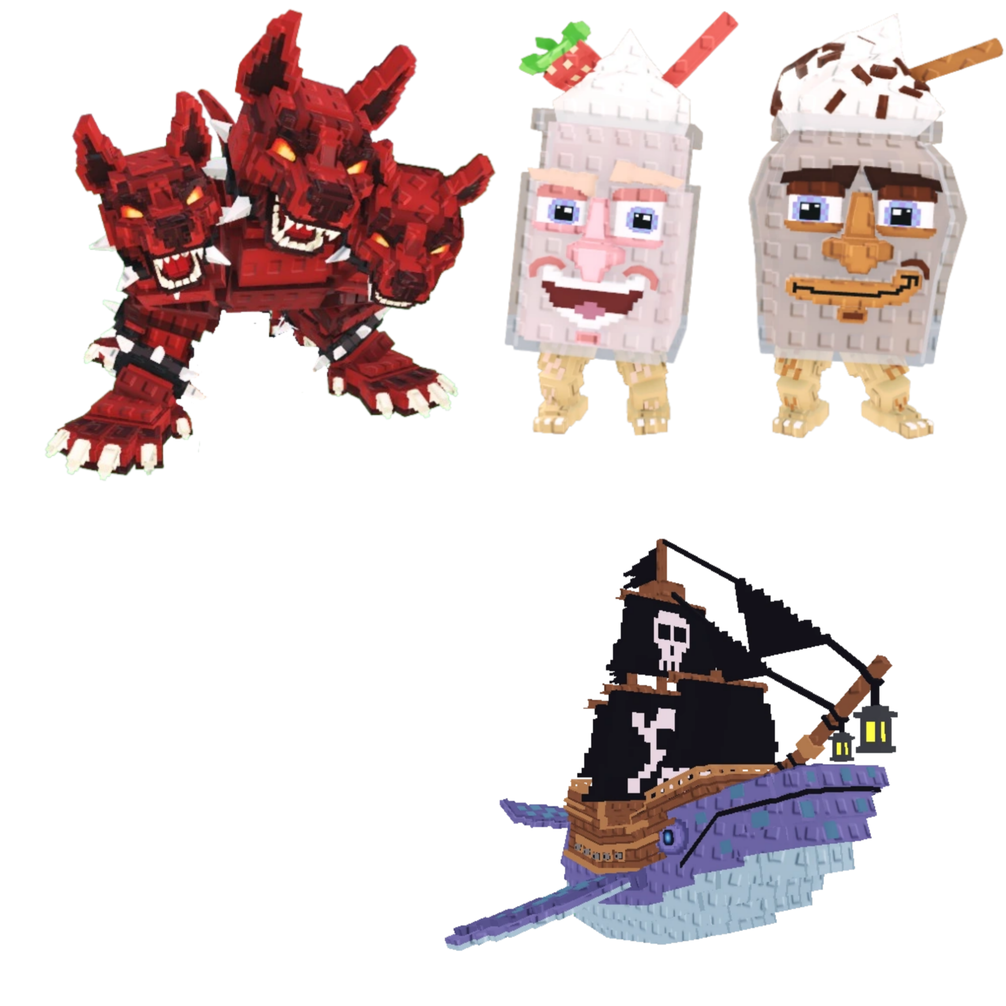 [BUNDLE] - 😊 1x Cerberus 😊 1x Fragrama and Chocrama 😊 1x Capitano Moby