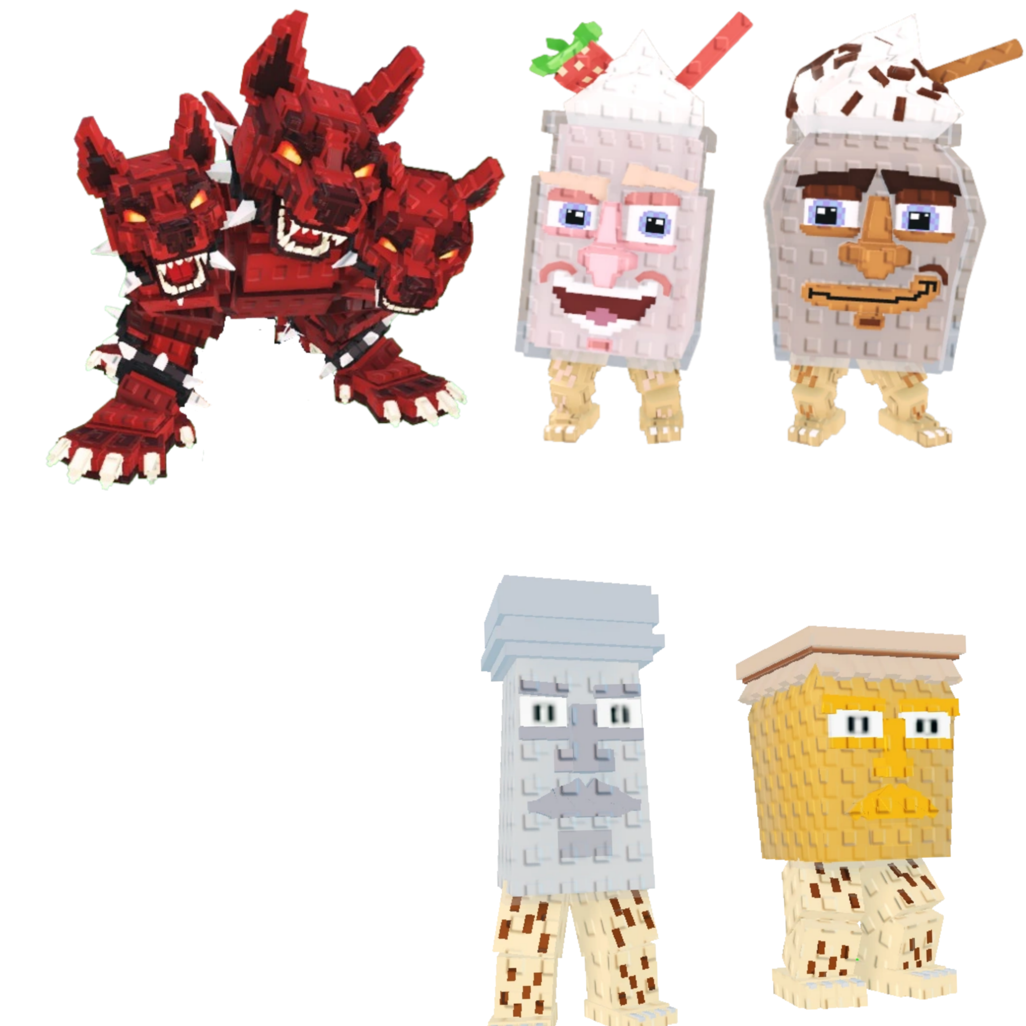[BUNDLE] - 🤩 1x Cerberus 🤩 1x Fragrama and Chocrama 🤩 1x Garama and Madundung