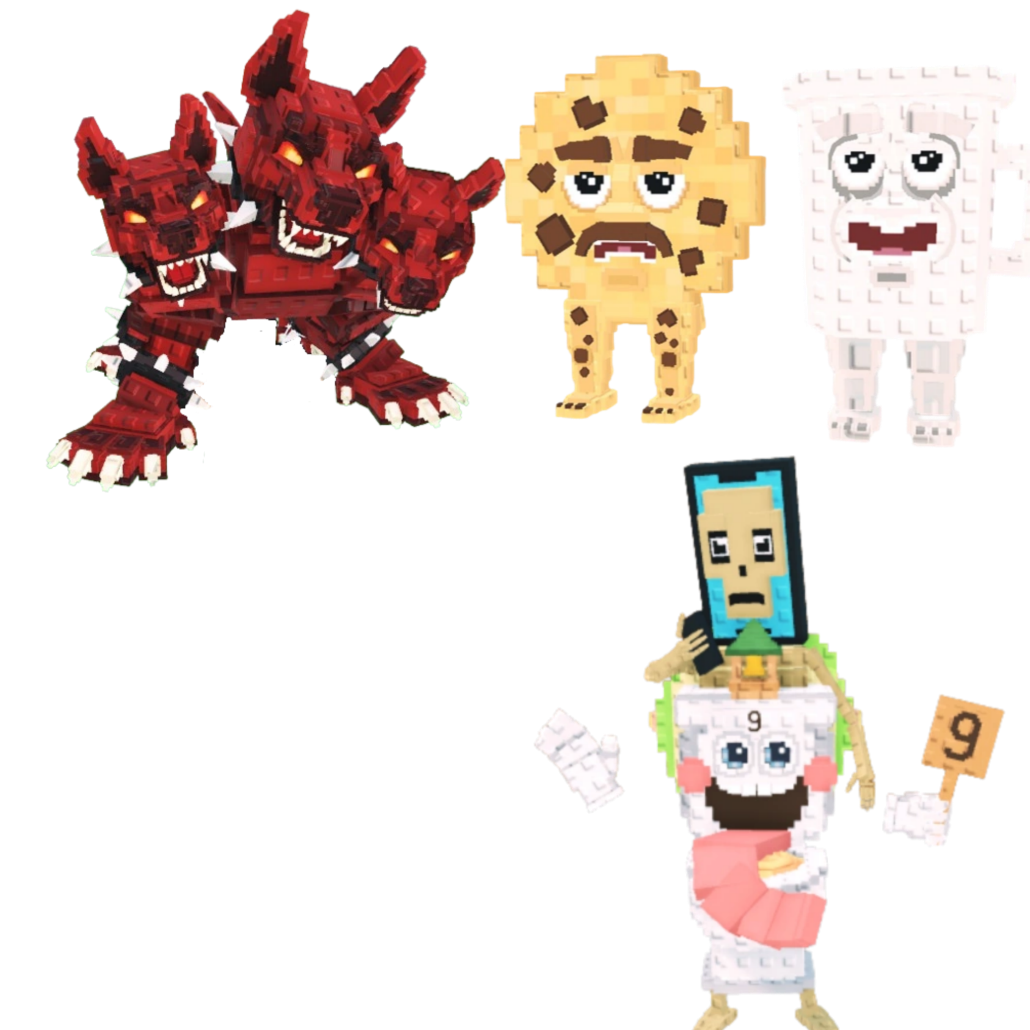 [BUNDLE] - 🤤 1x Cerberus 🤤 1x Cooki and Milki 🤤 1x La Secret Combinasion