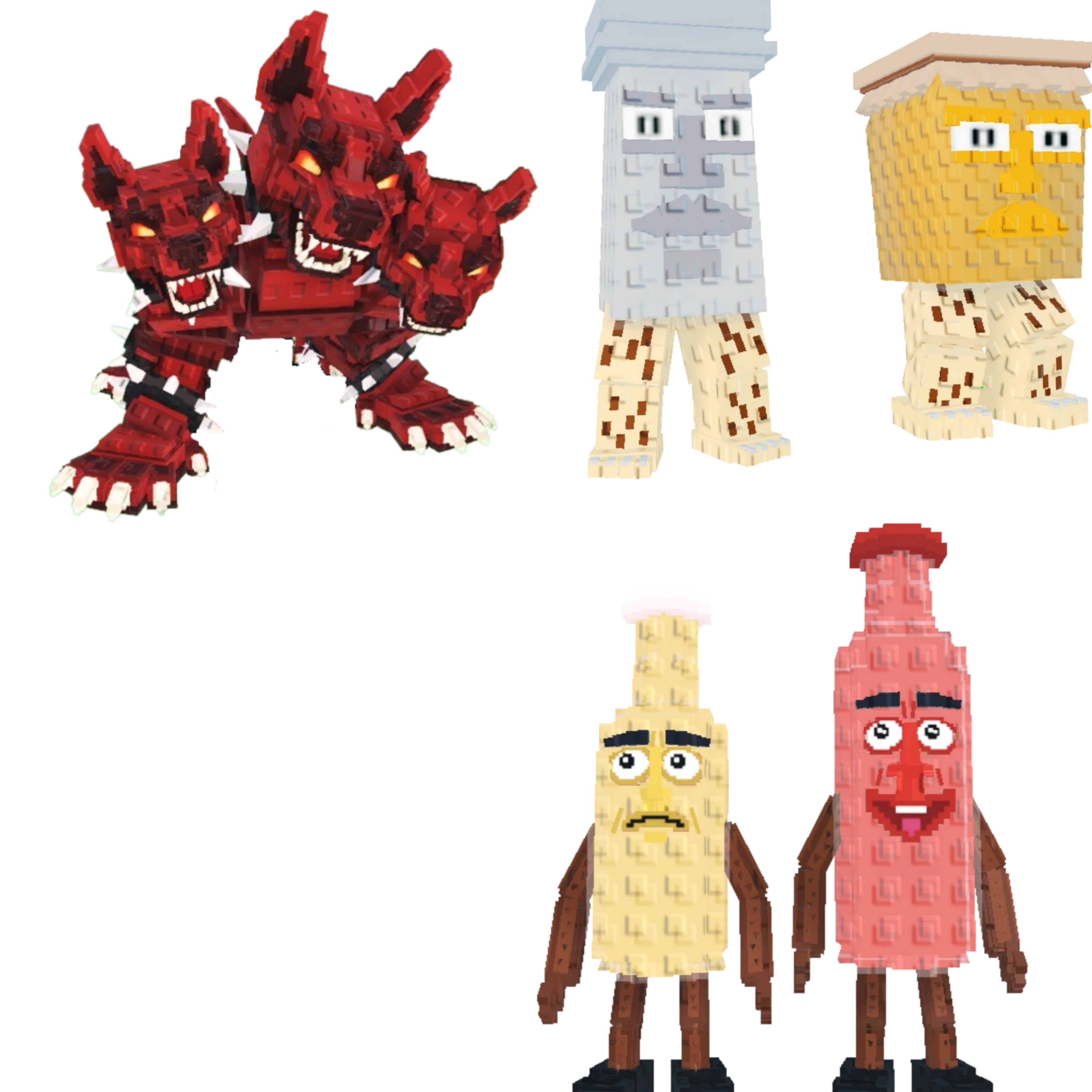 [BUNDLE] - 🧐 1x Cerberus 🧐 1x Garama and Madundung 🧐 1x Ketchuru and Musturu