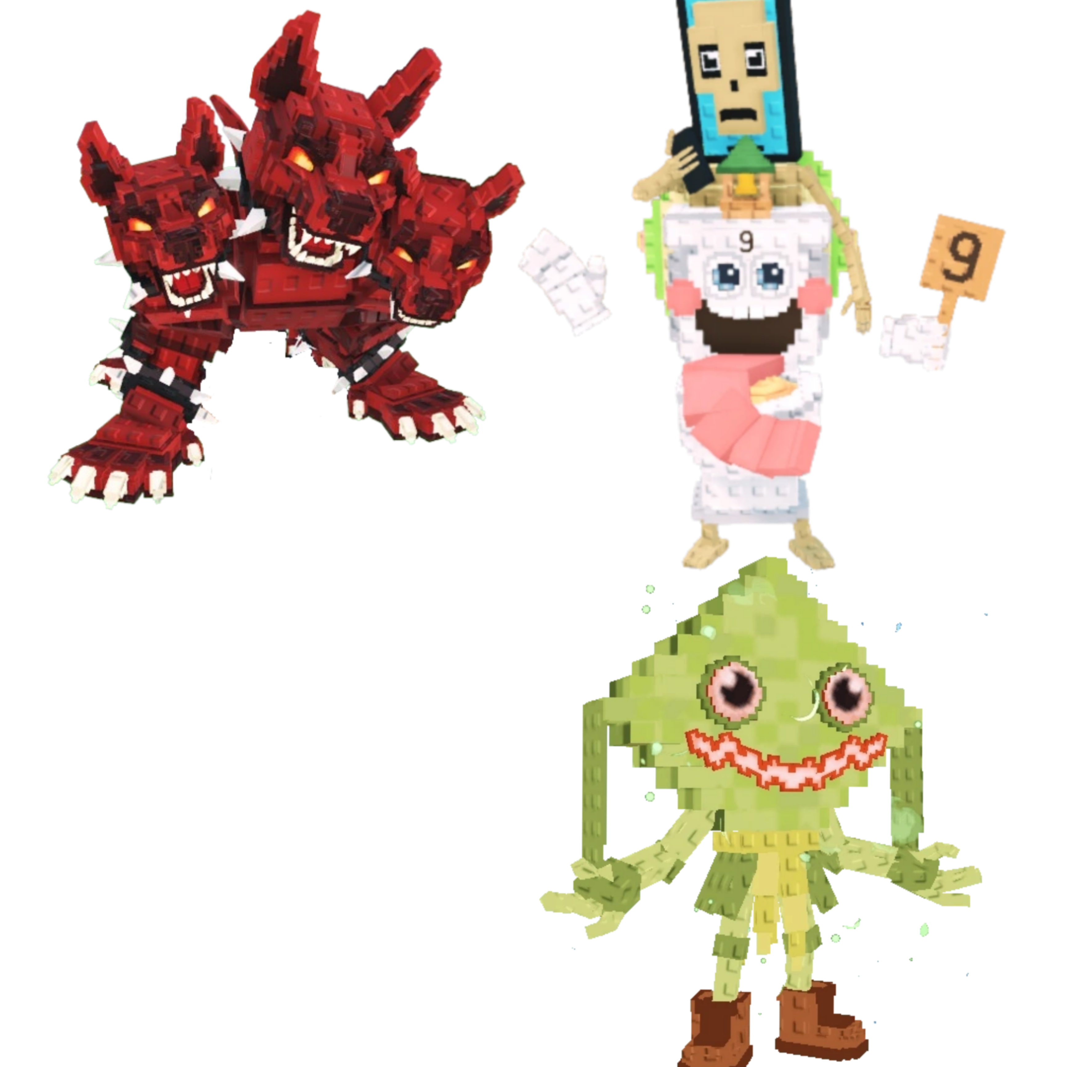 [BUNDLE] - 😱 1x Cerberus 😱 1x La Secret Combinasion 😱 1x Ketupat Kepat