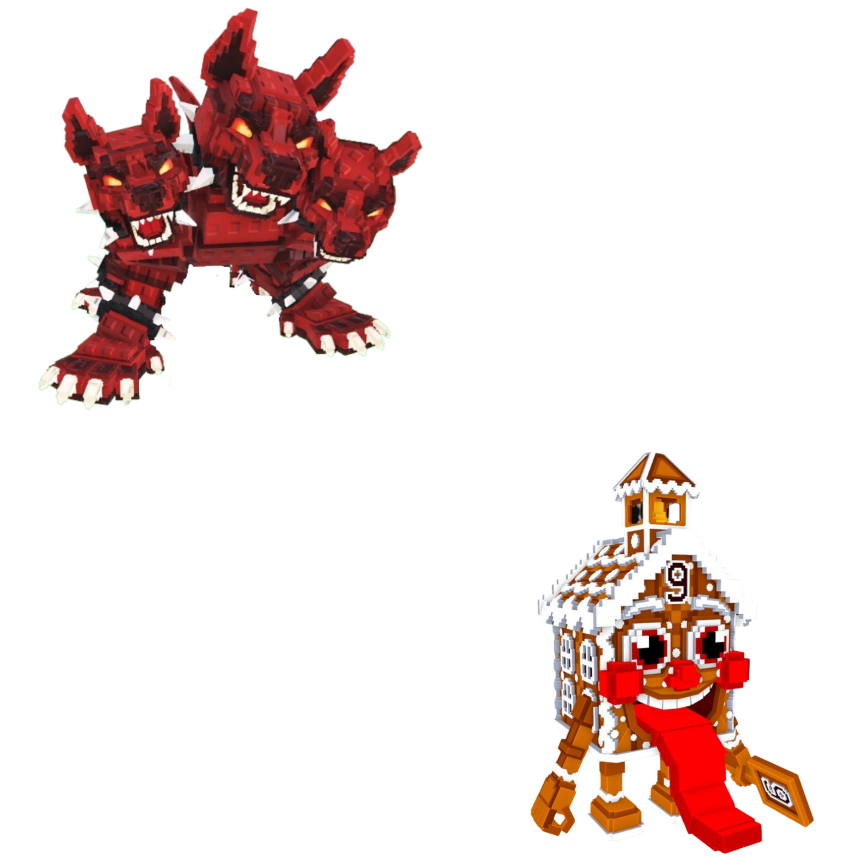 [BUNDLE] - ☠️ 1x Cerberus ☠️ 1x La Ginger Sekolah