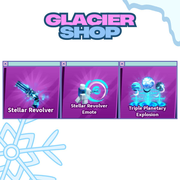Stellar Revolver + Explosion + Emote ( Limited Set )