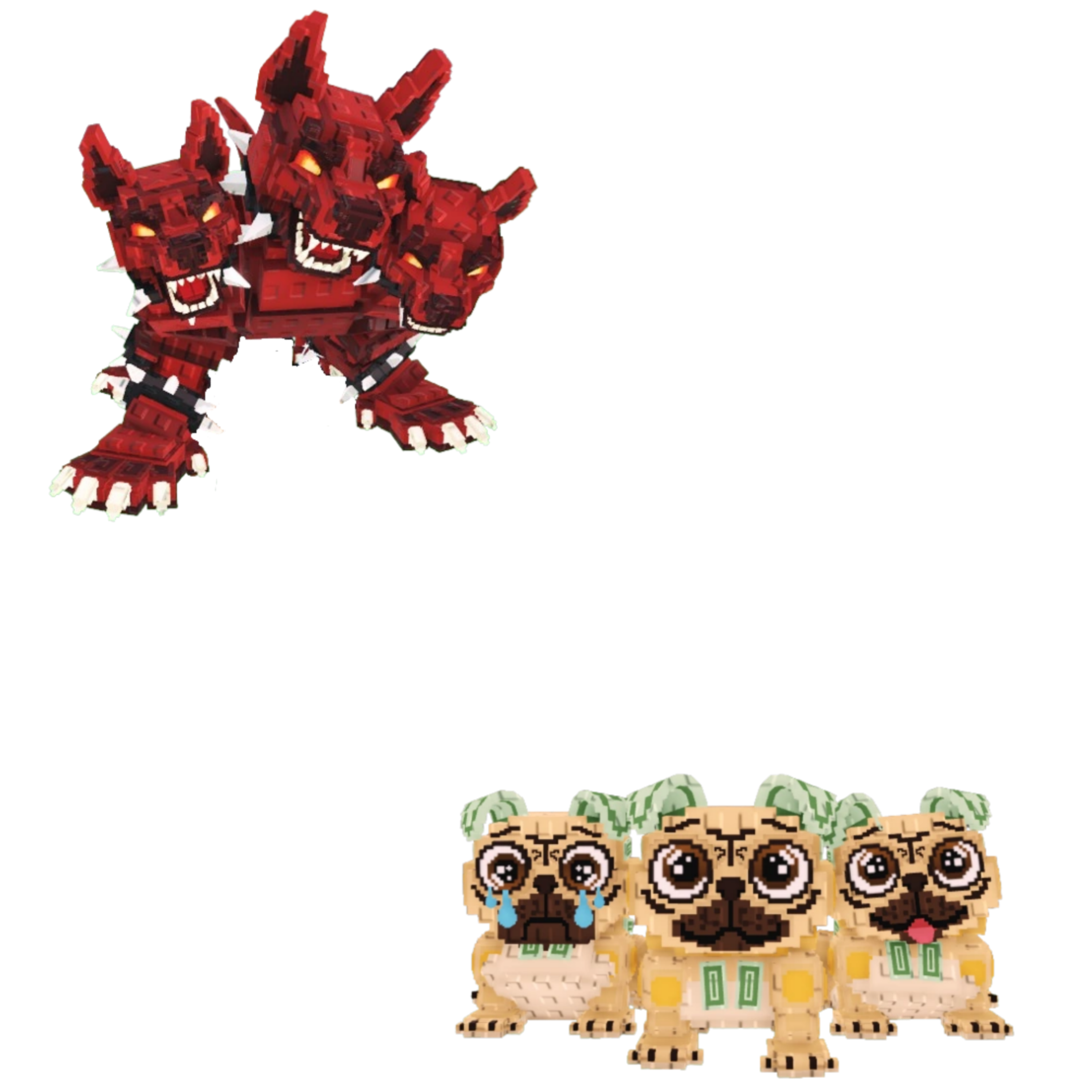 [BUNDLE] - 🤖 1x Cerberus 🤖 1x Los Puggies