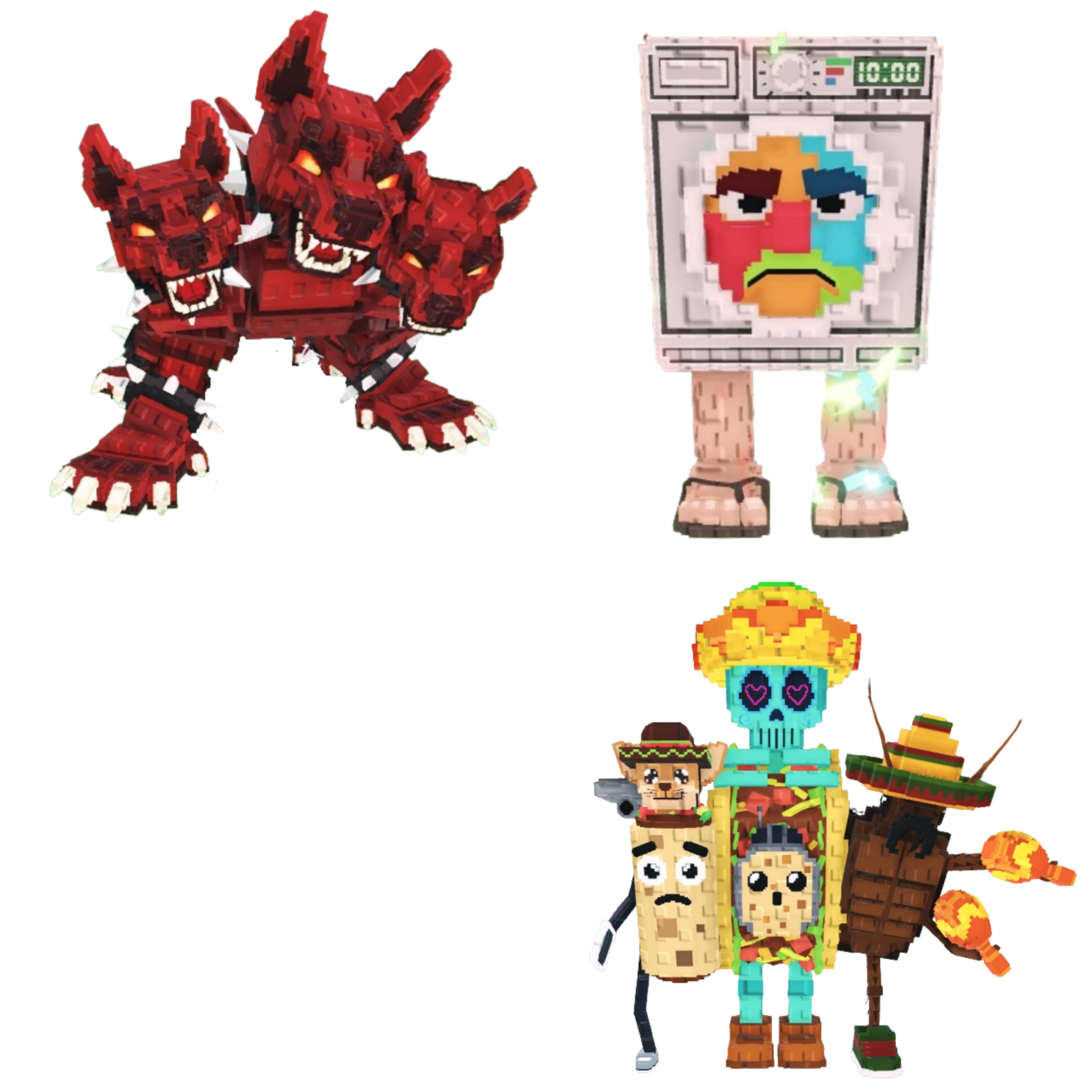 [BUNDLE] - 🦧 1x Cerberus 🦧 1x La Taco Combinasion 🦧 1x Lavadorito Spinito