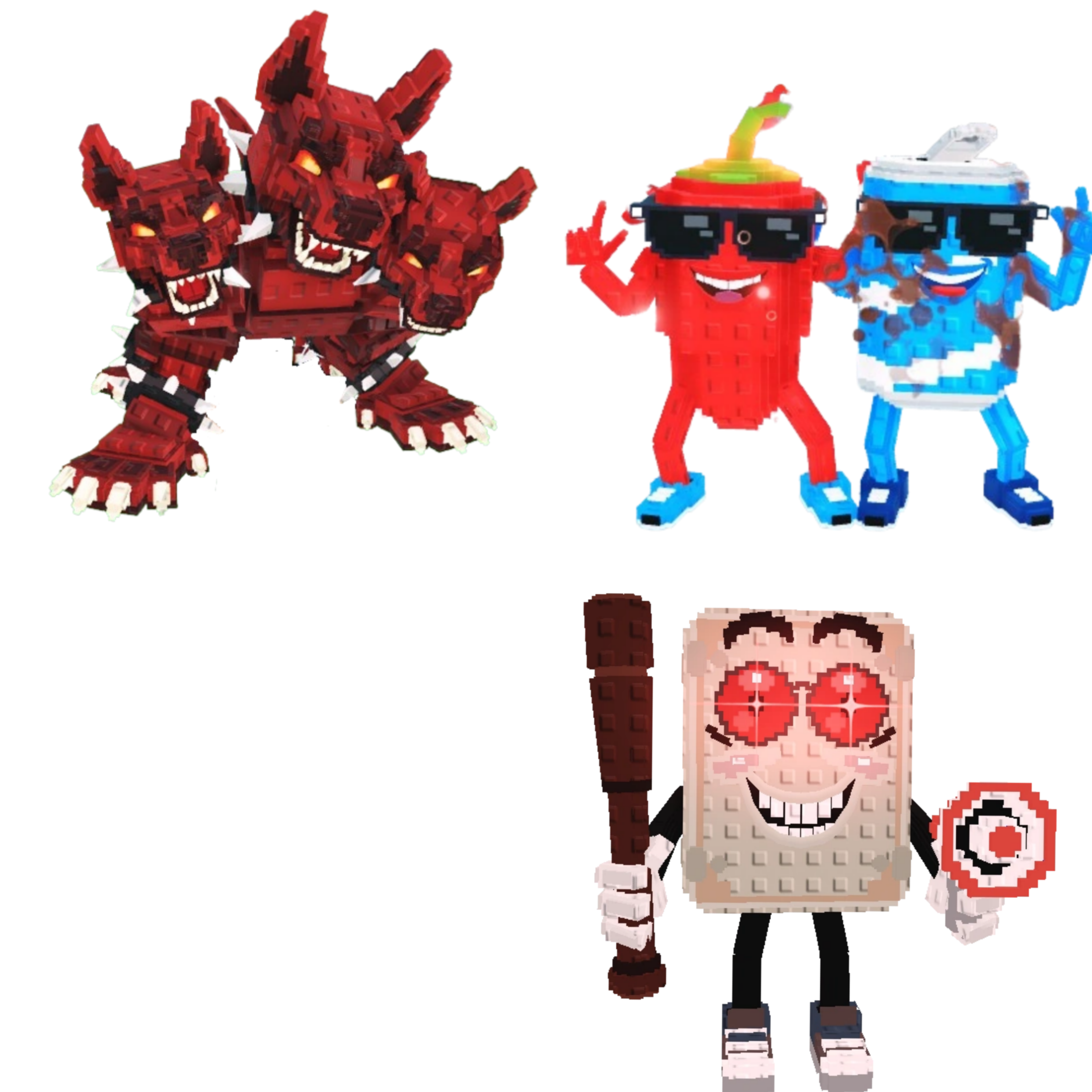 [BUNDLE] - 🐕 1x Cerberus 🐕 1x Swaggy Bros 🐕 1x Tang Tang Keletang