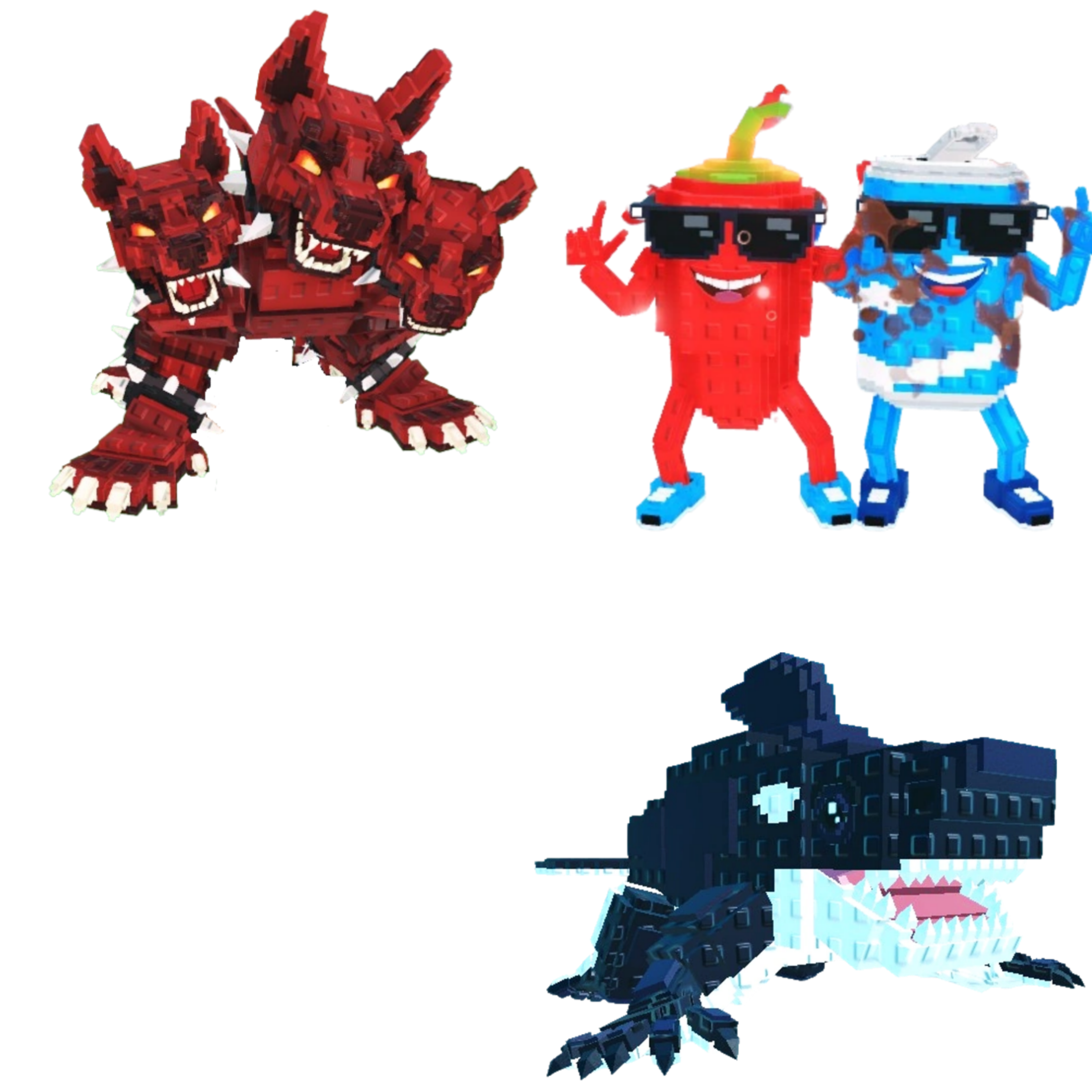 [BUNDLE] - 🦮 1x Cerberus 🦮 1x Orcaledon 🦮 1x Swaggy Bros
